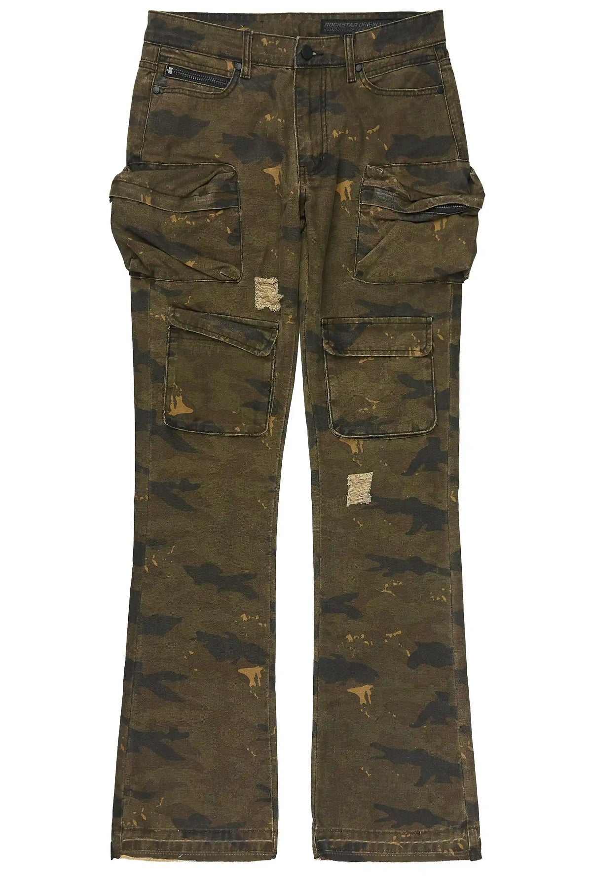 Savion Camo Stacked Jean