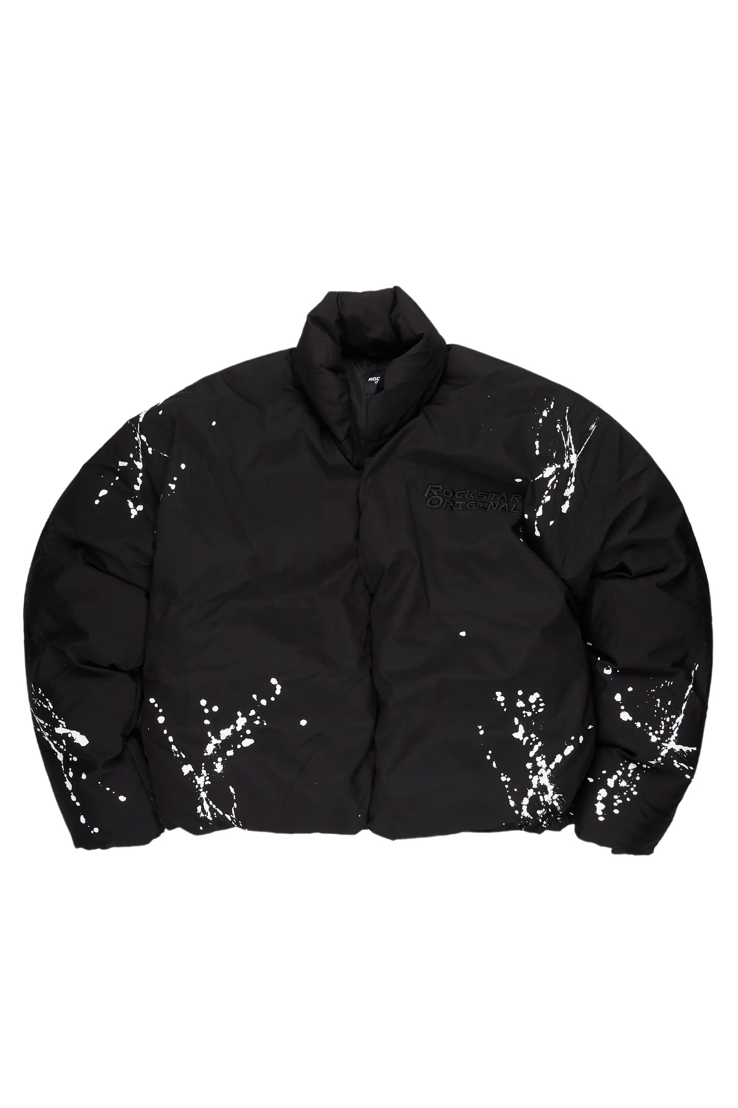 Rabbie Black/White Puffer Jacket