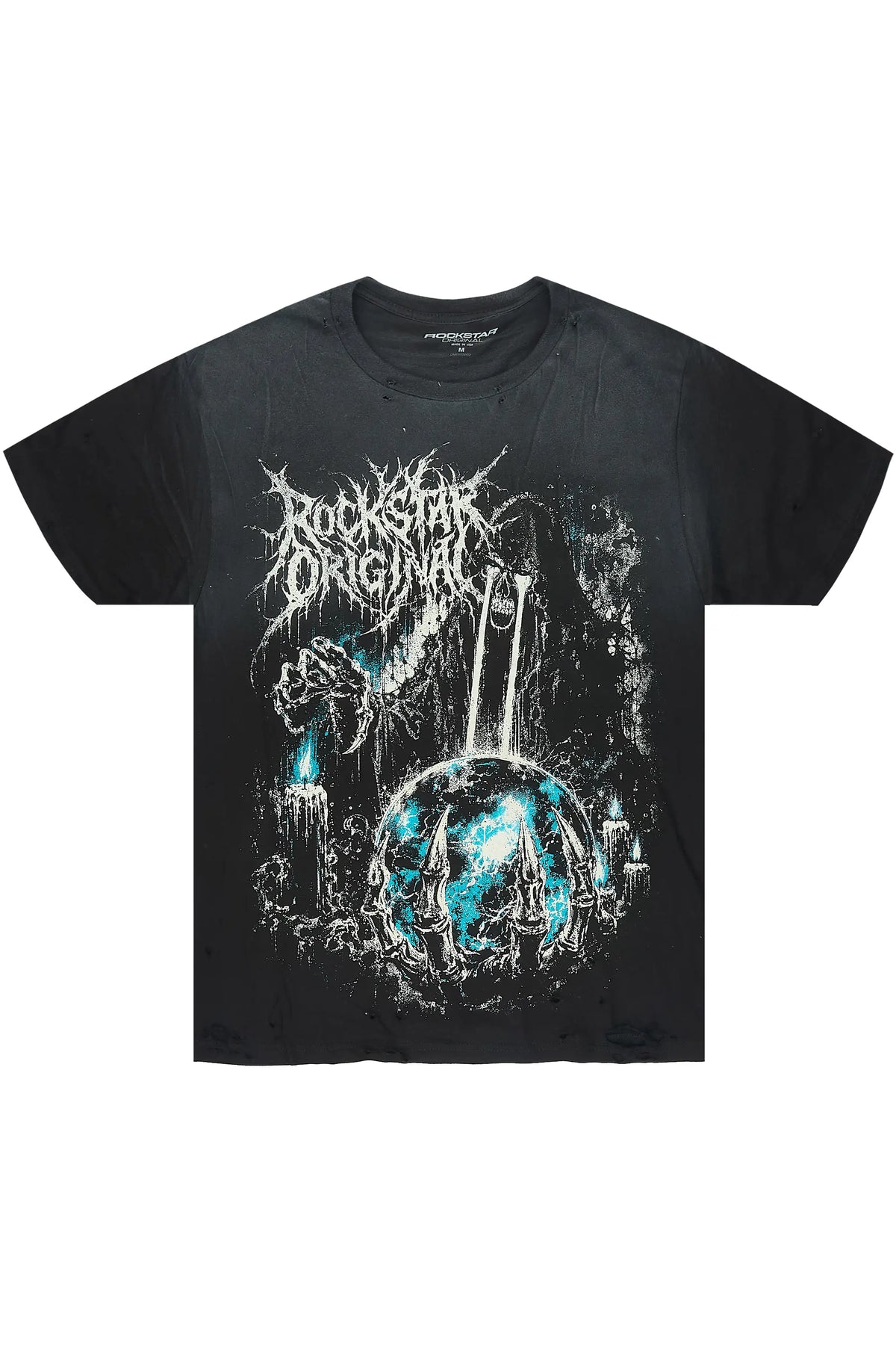 Rourke Black Oversized Graphic T-Shirt