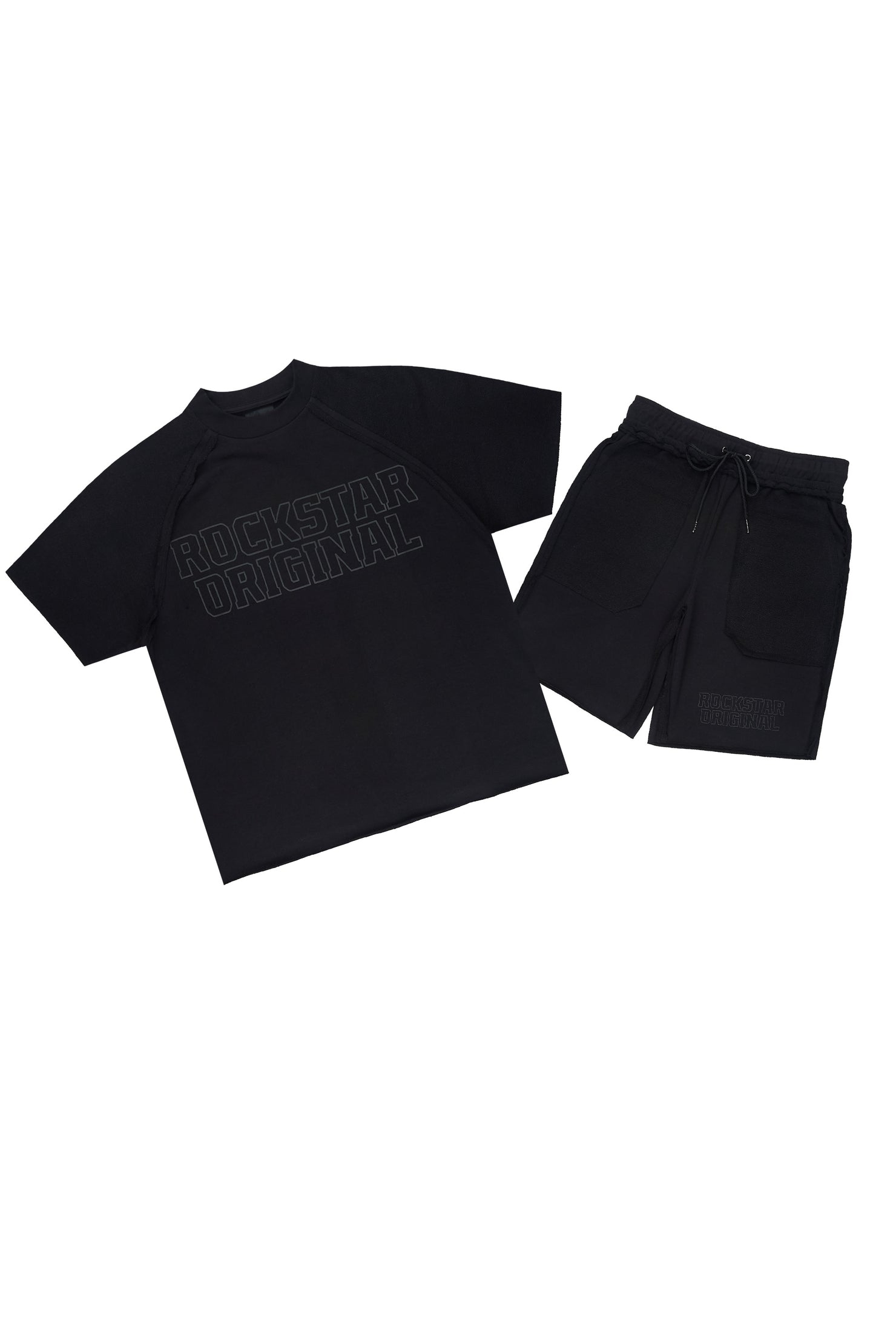 Essential Black T-Shirt/Short Set