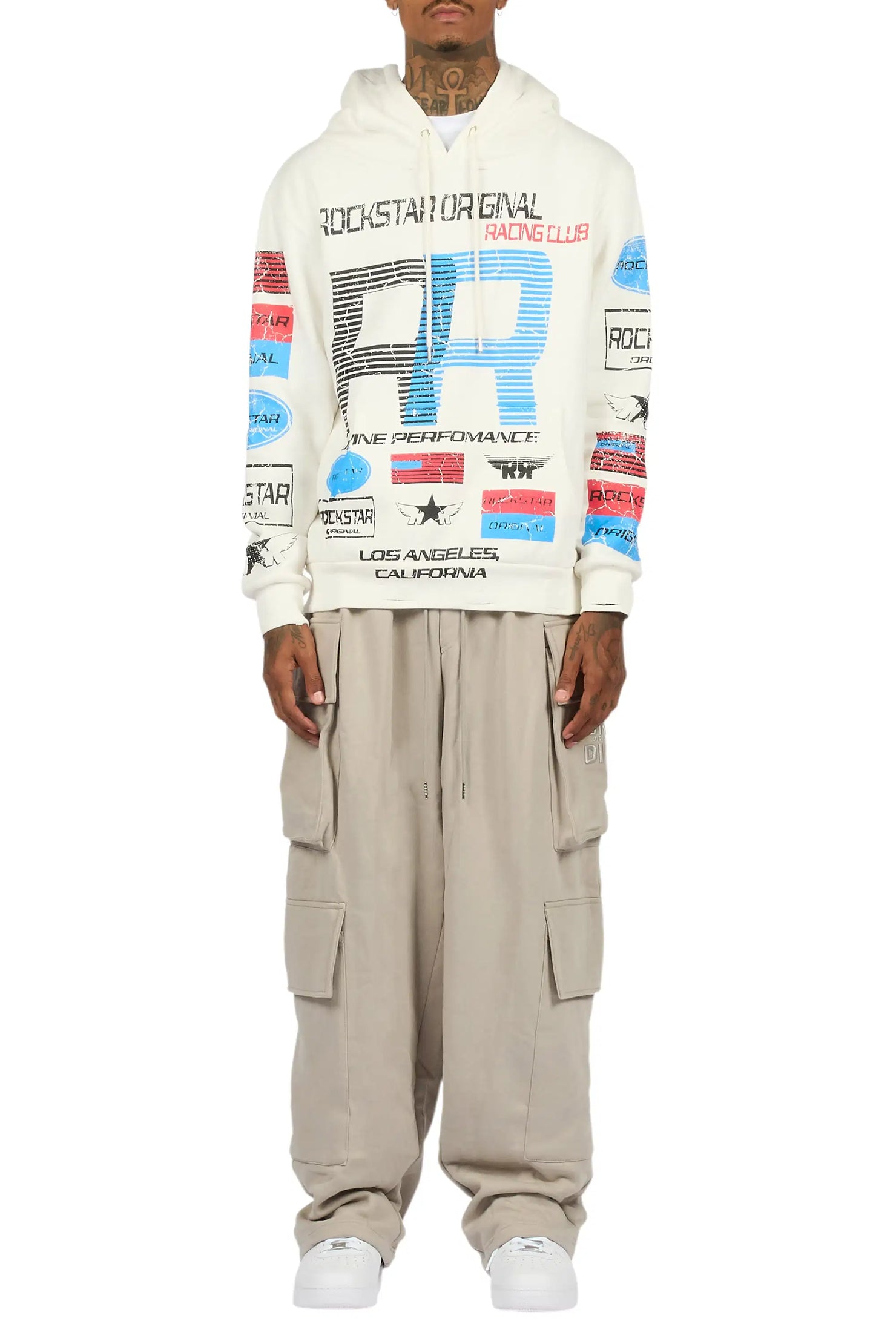 Default Vintage Grey Baggy Pant