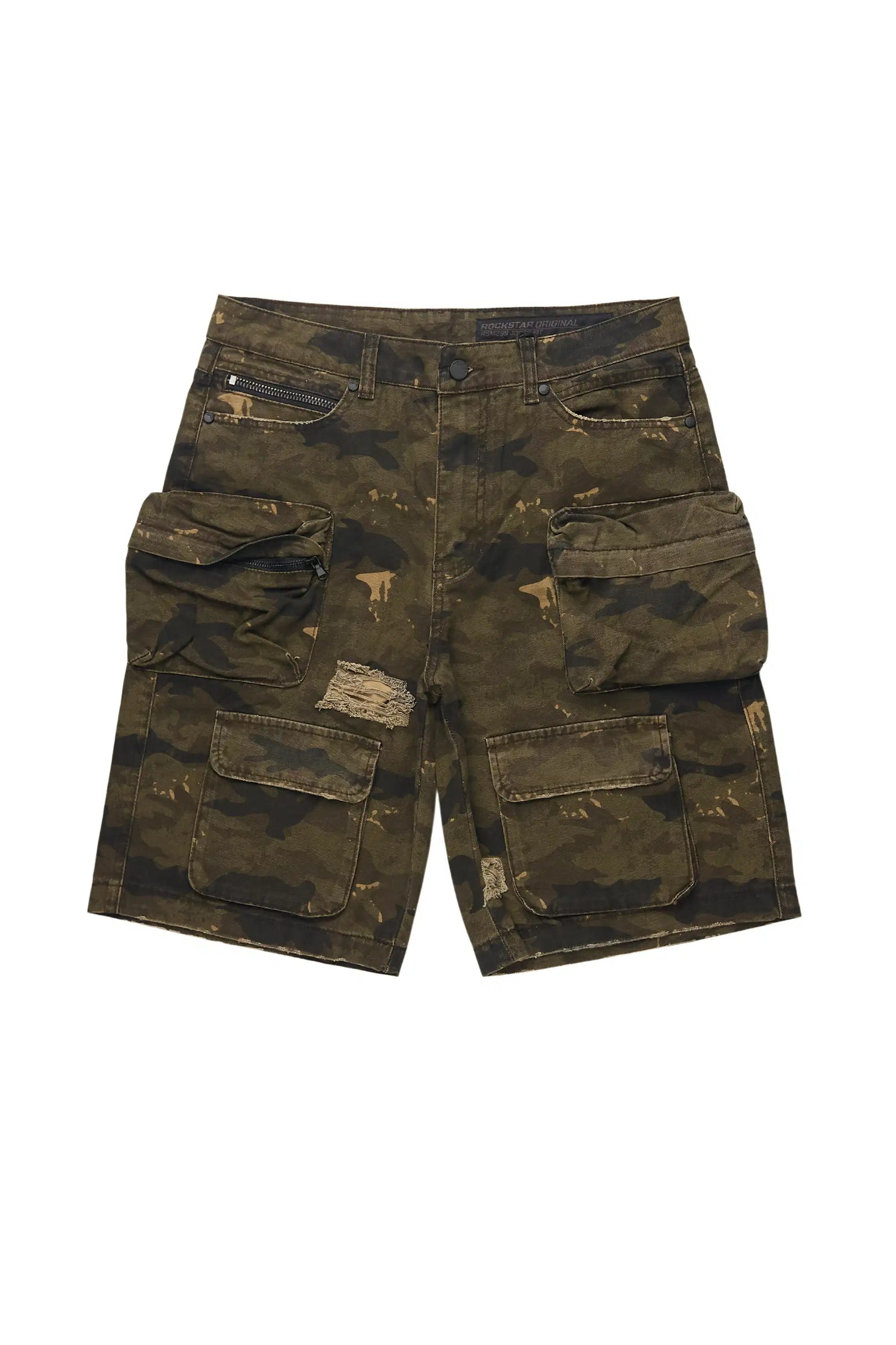Savion Camo Denim Short