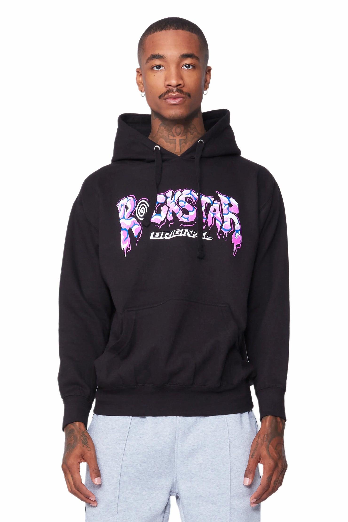 Gorka Black/Grey Hoodie Track Set