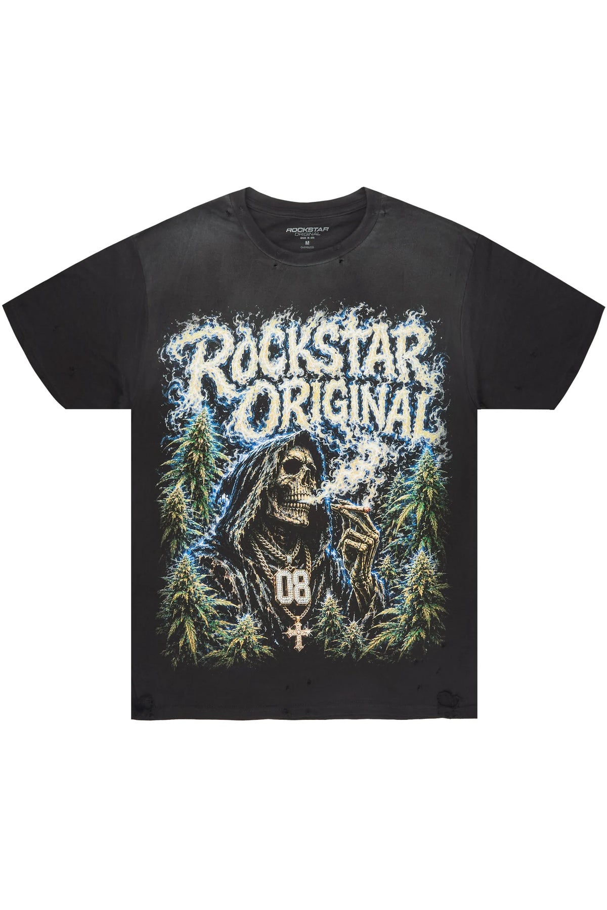 Madden Black Oversized Graphic T-Shirt