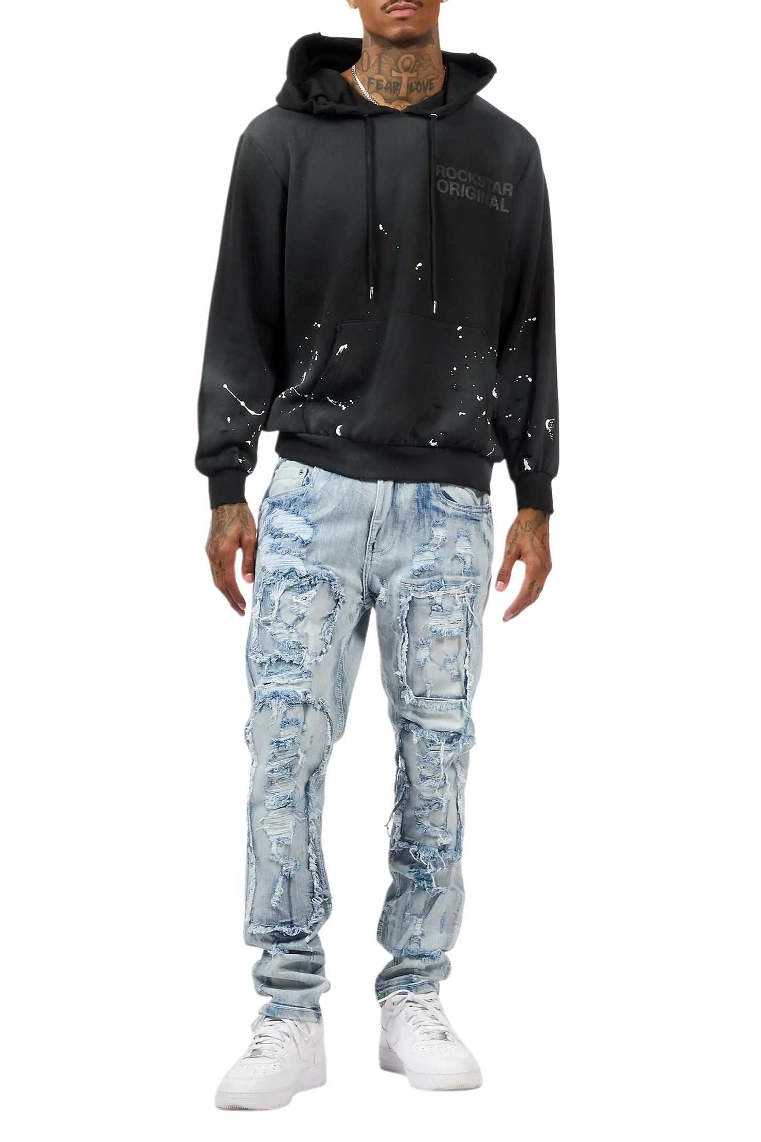 Eryl Ice Blue Slim Fit Jean