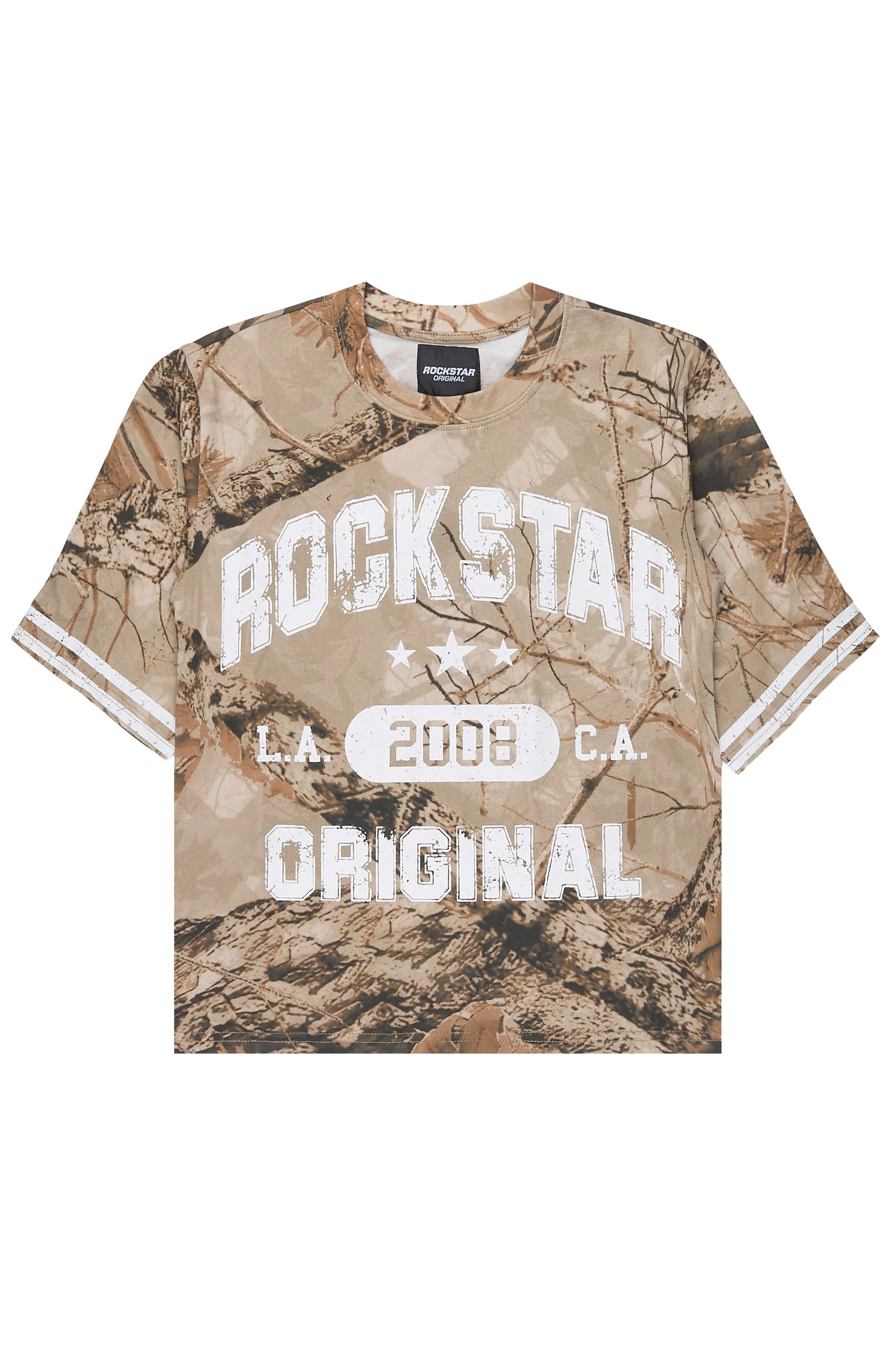 Boys Tylla Camo Boxy T-Shirt