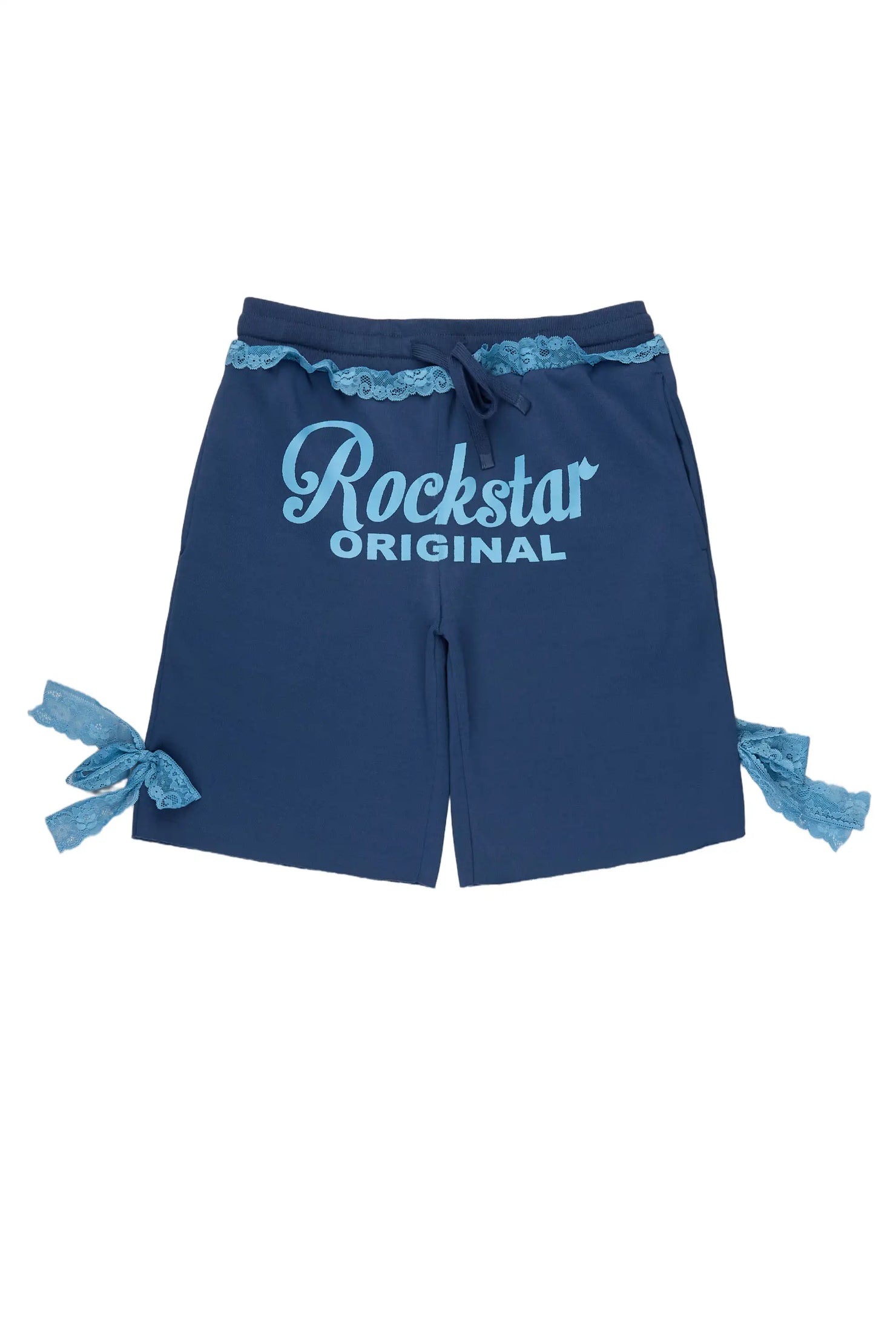 Lala Blue Baggy Short