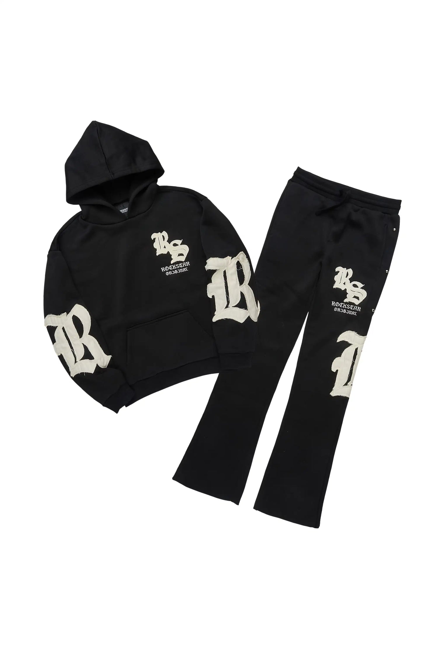 Boys Shire Black/White Stacked Track Set
