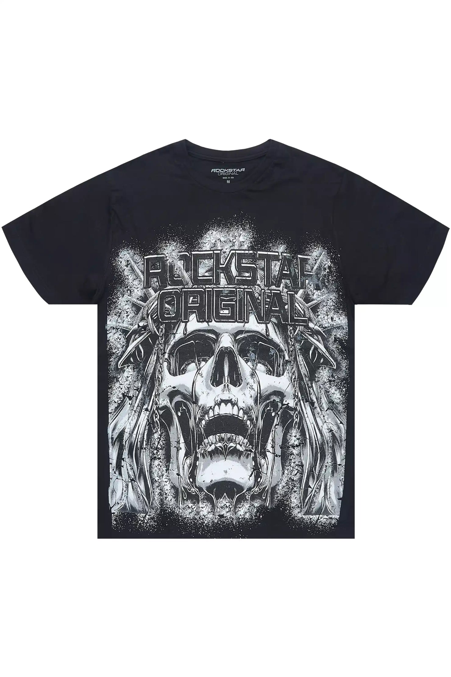 Inone Black Graphic Short Sleeve Tee