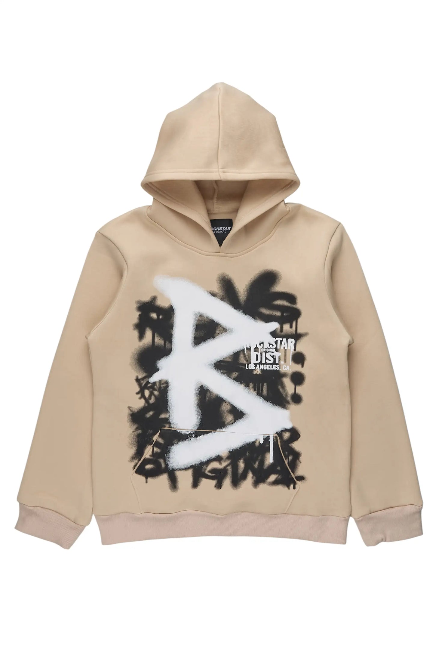 Girls Tanesha Beige Hoodie