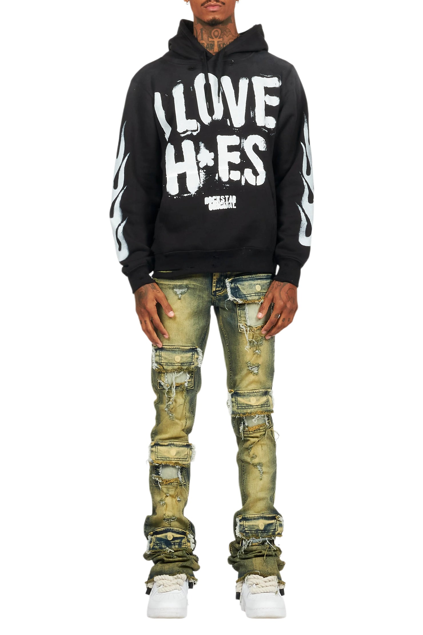 Petrus Tint Super Stacked Flare Jean