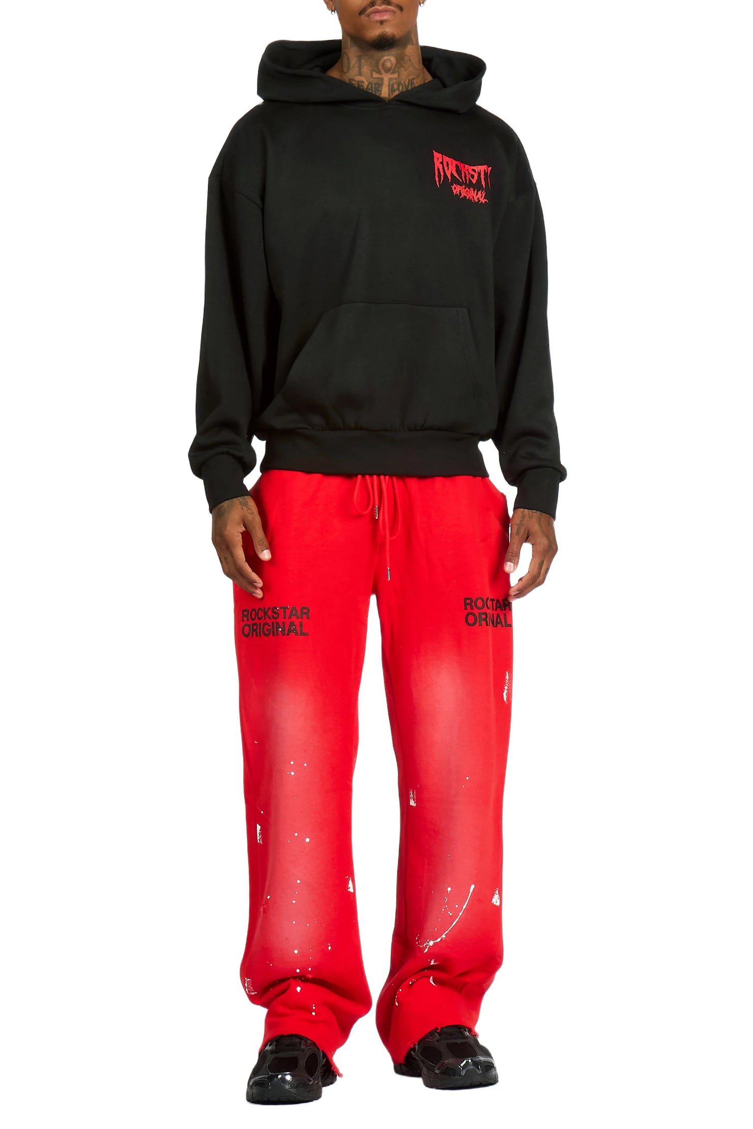Reign Red Relaxed Track Pant