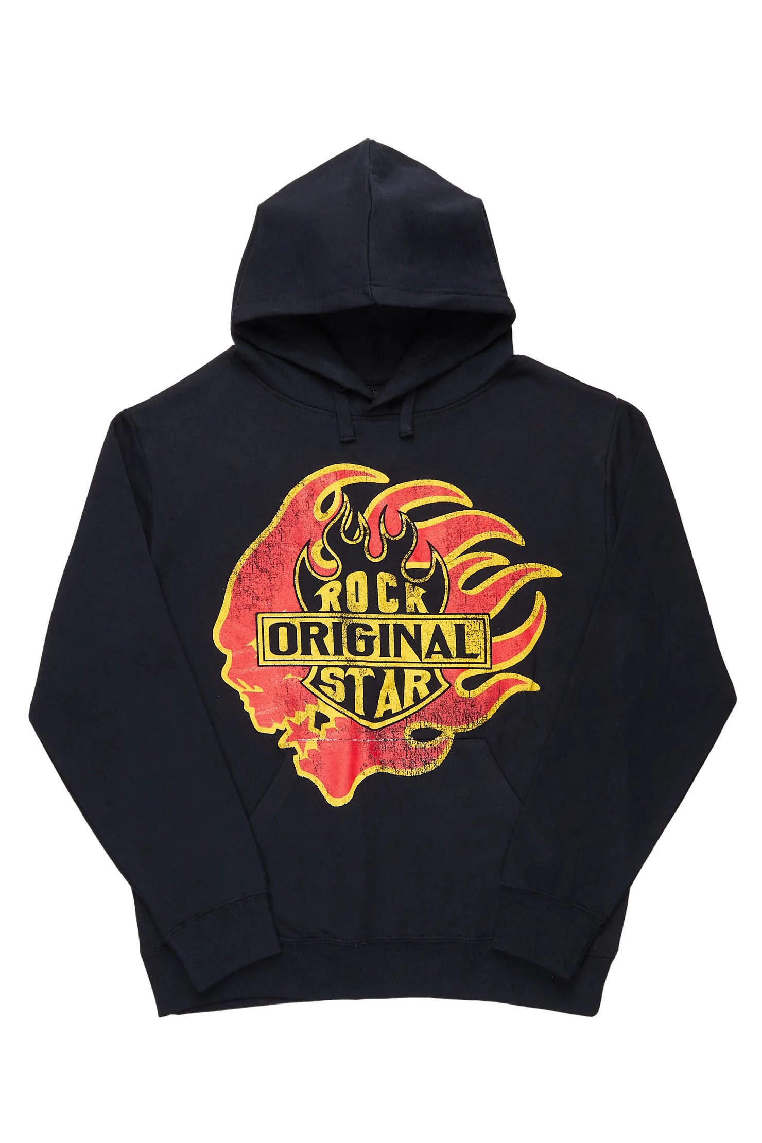 Station Black Graphic Hoodie