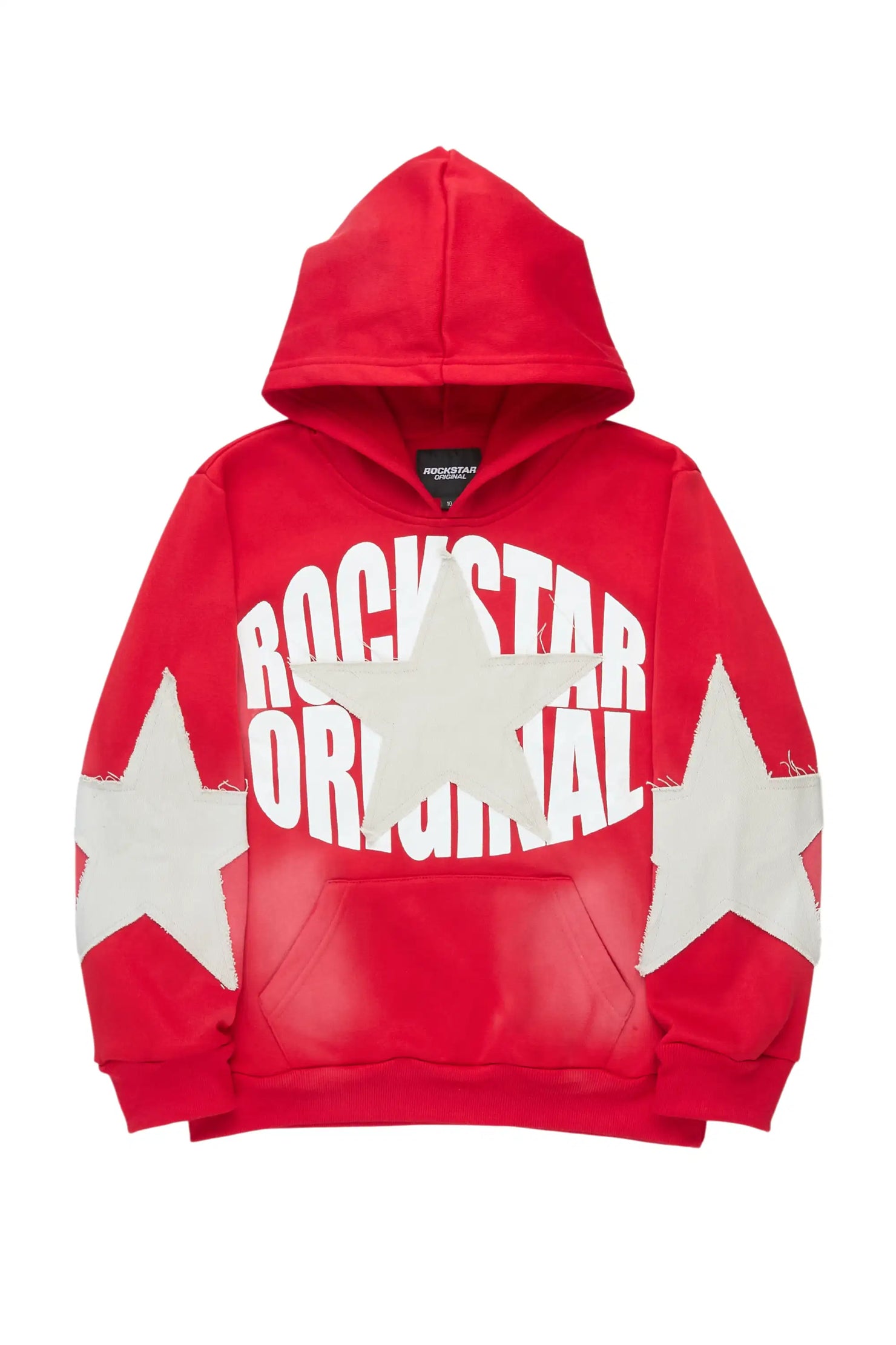 Boys States 2.0 Red Graphic Hoodie