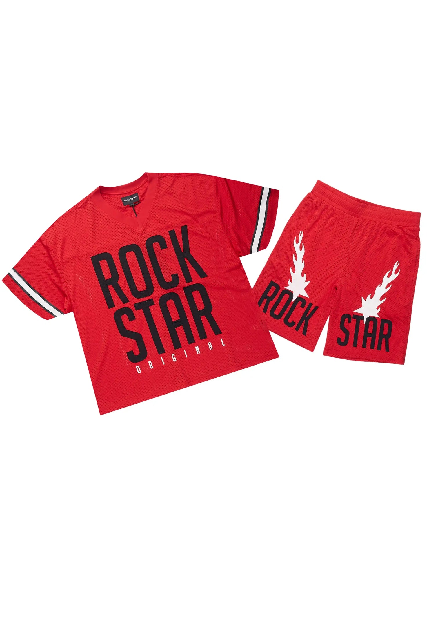 Climi Red T-Shirt/Short Set