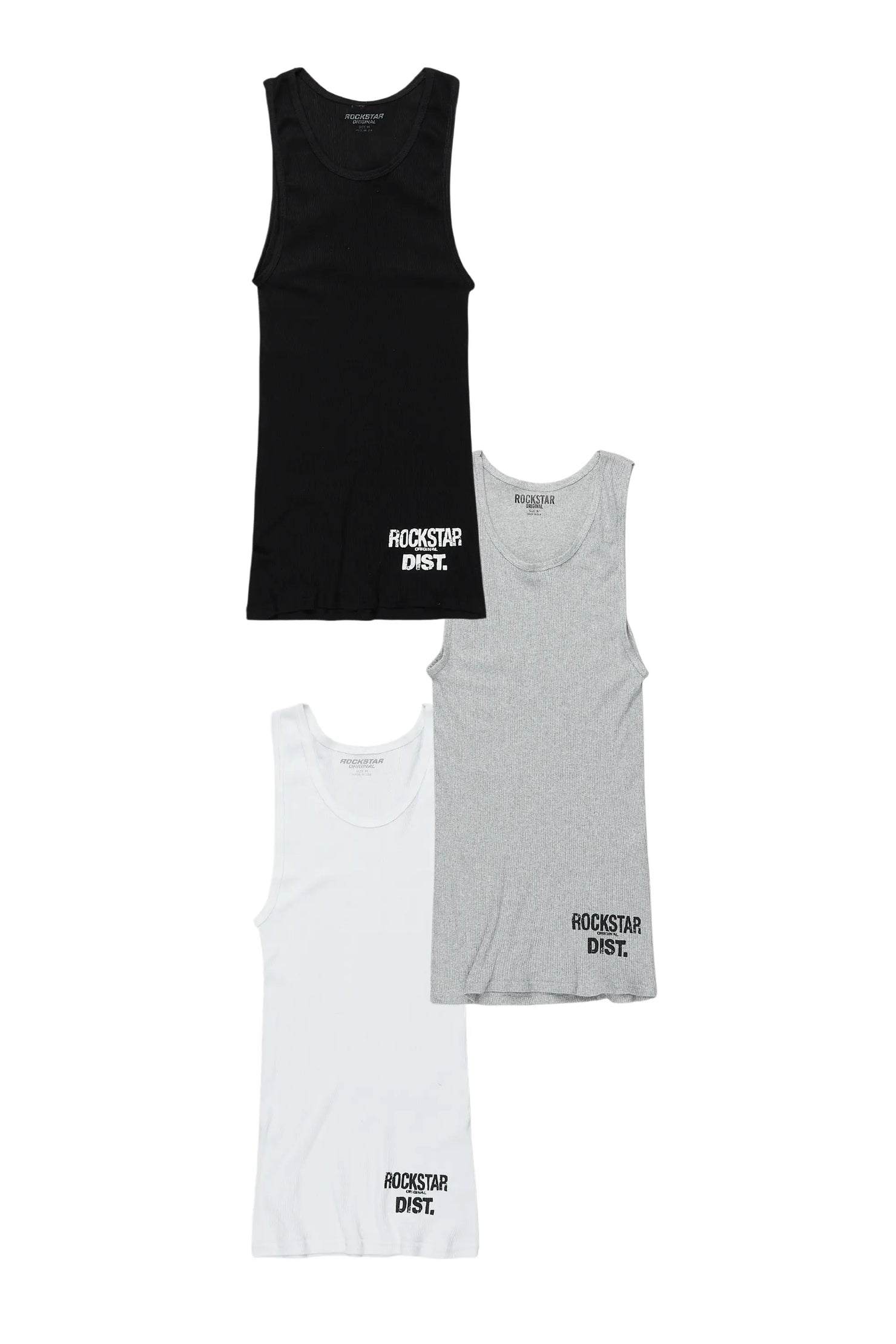 Mens Basic Tank Top 3 Pack