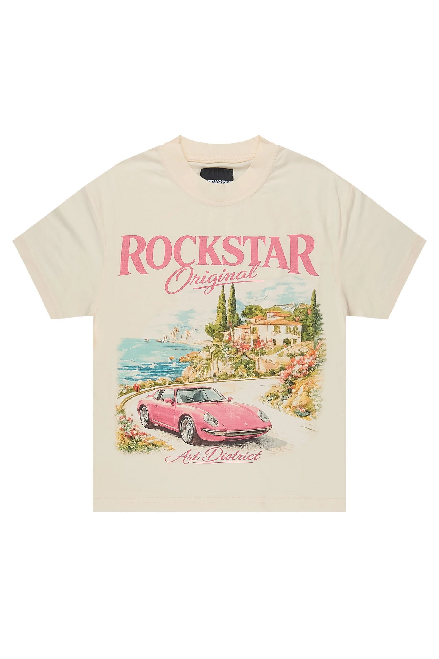 Girls Castona Sand Graphic T-Shirt