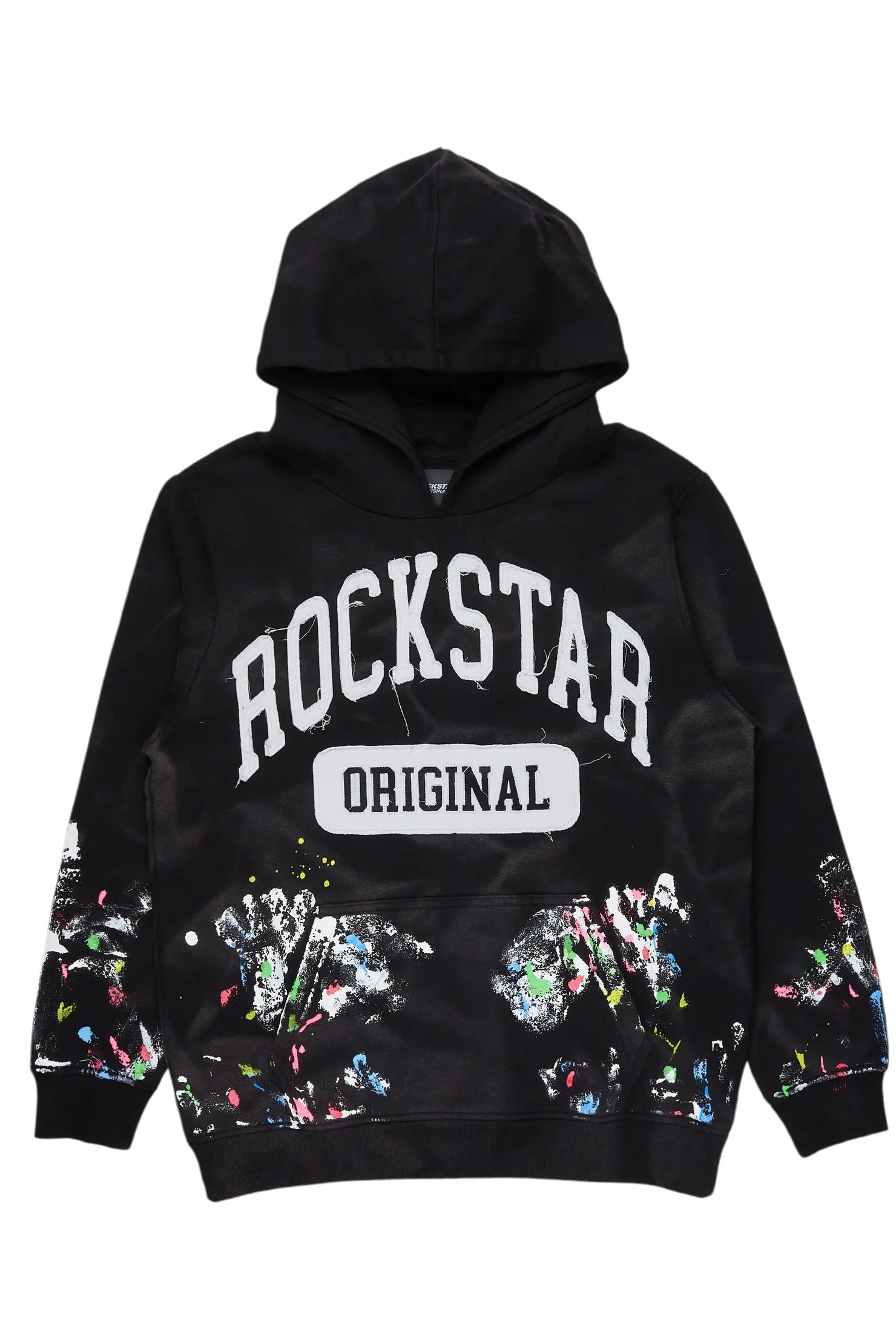 Balta Black Graphic Painter Hoodie