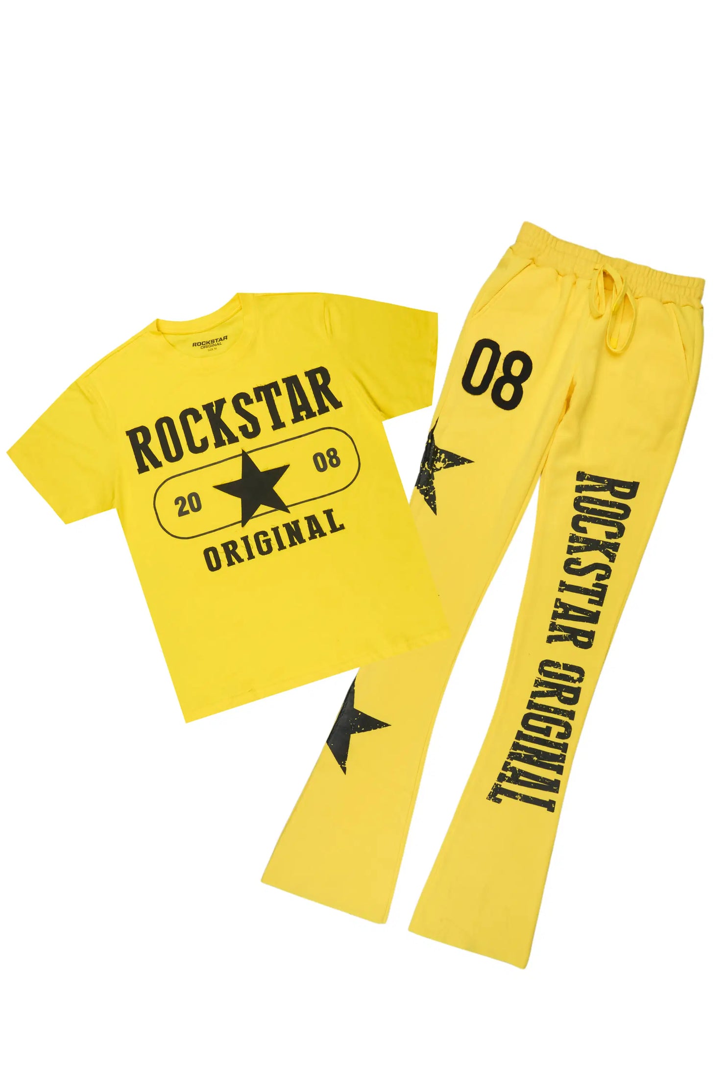 Chavonne Yellow T-Shirt Trackset