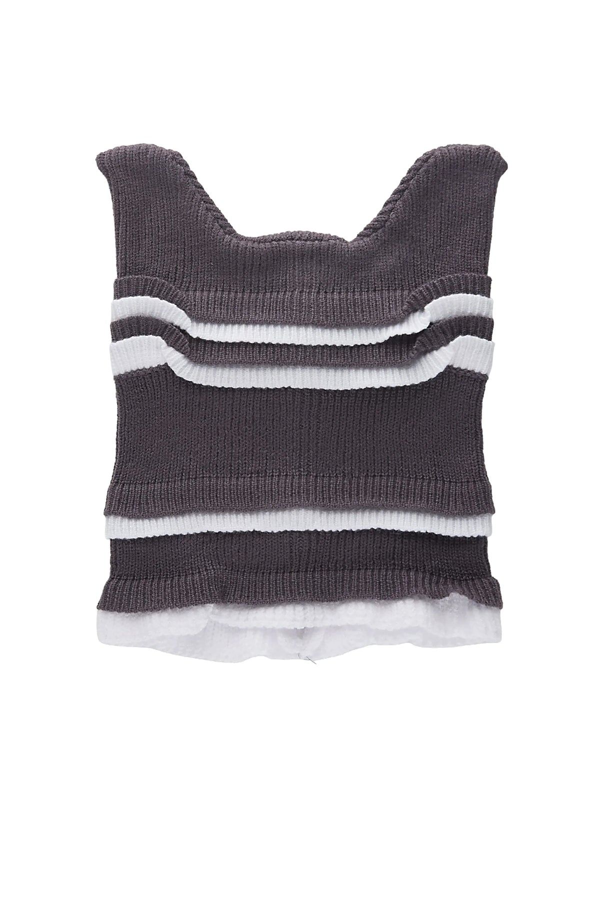 Dopple Grey/White Cat Ear Beanie