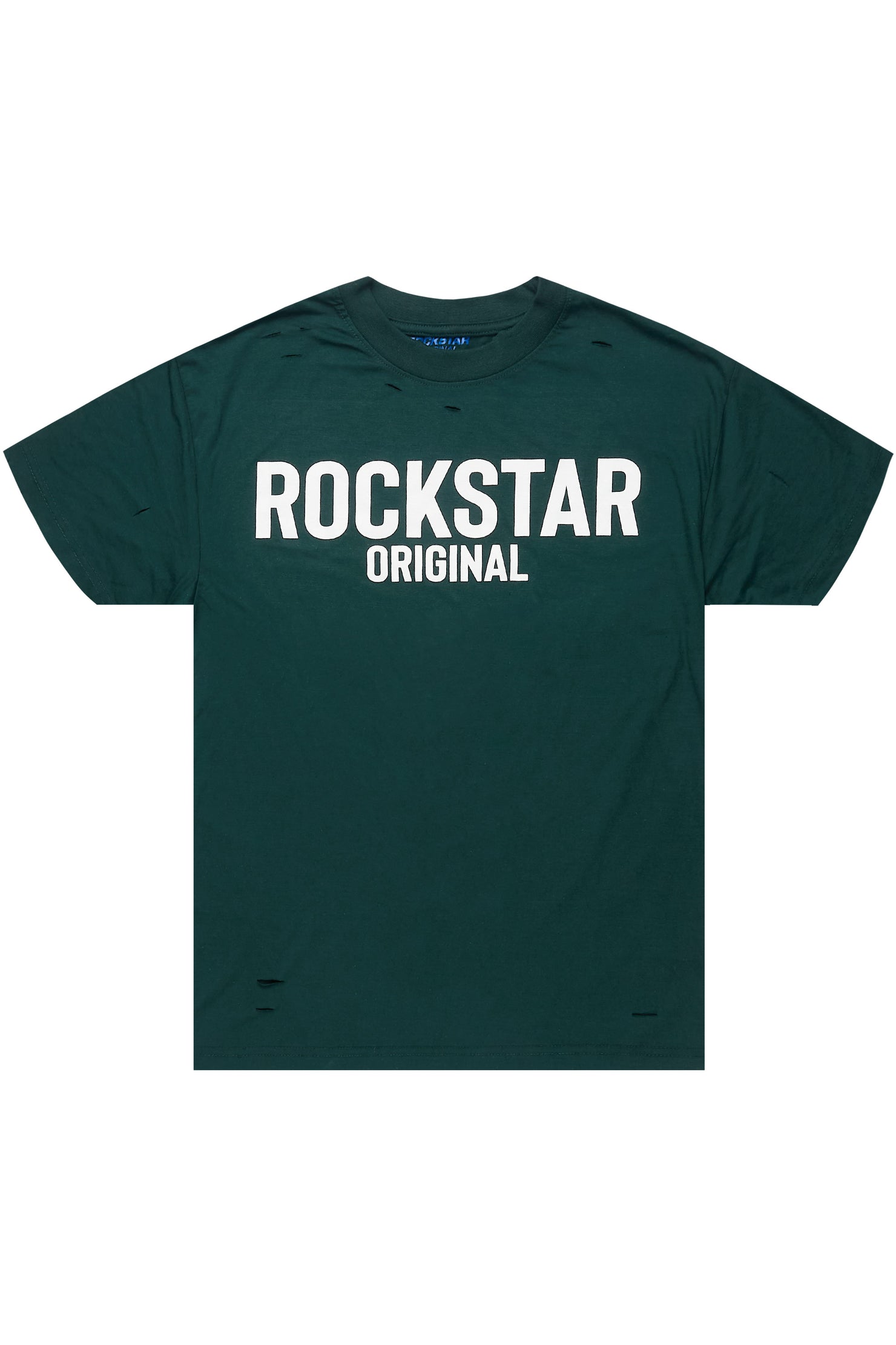 Sana 2.0 Dark Green/White Oversized Graphic T-Shirt