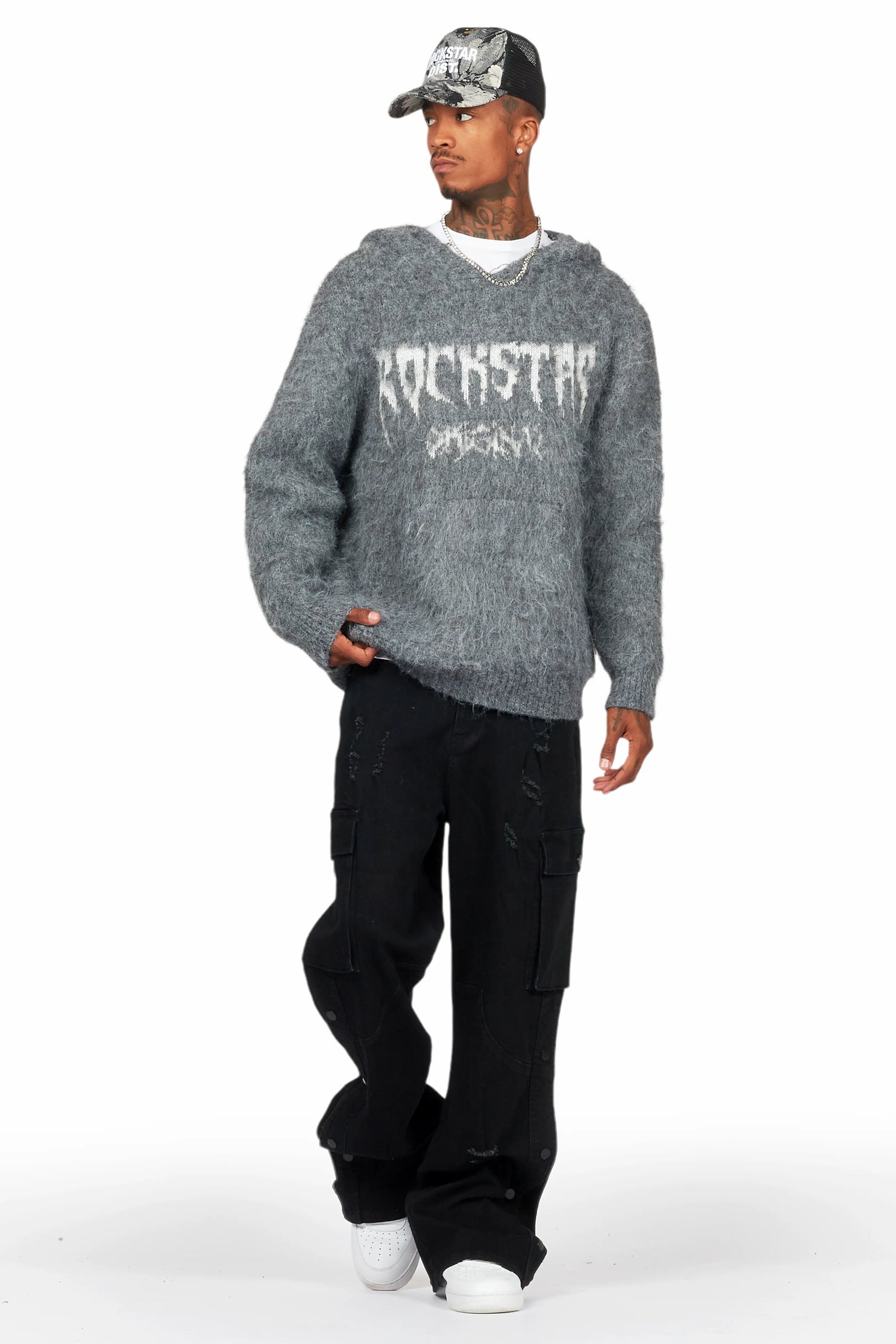 Kuiper Black Baggy Fit Jean