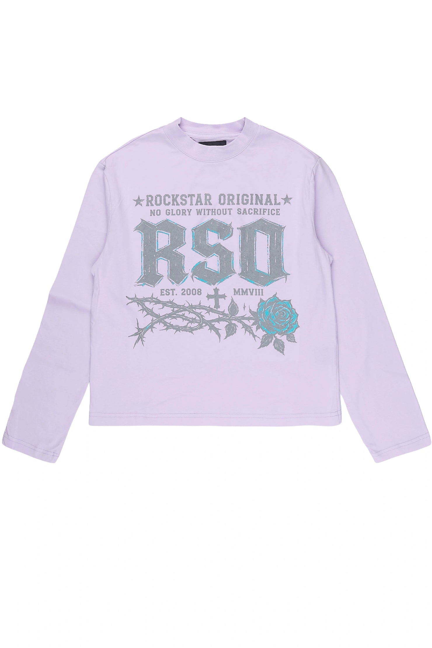 Girls Athena Lavender Long Sleeve T-Shirt