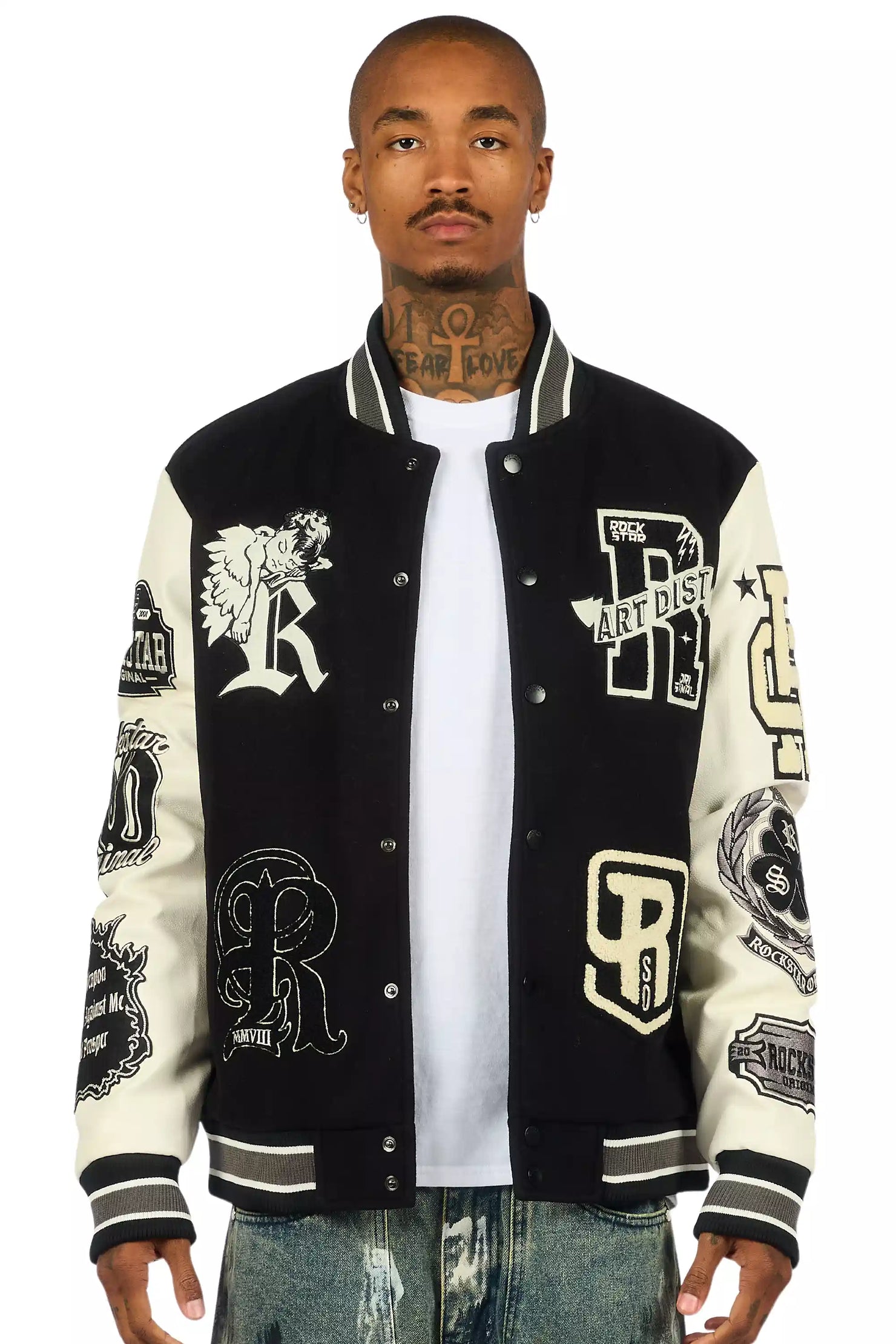 Champion Black Varsity Jacket