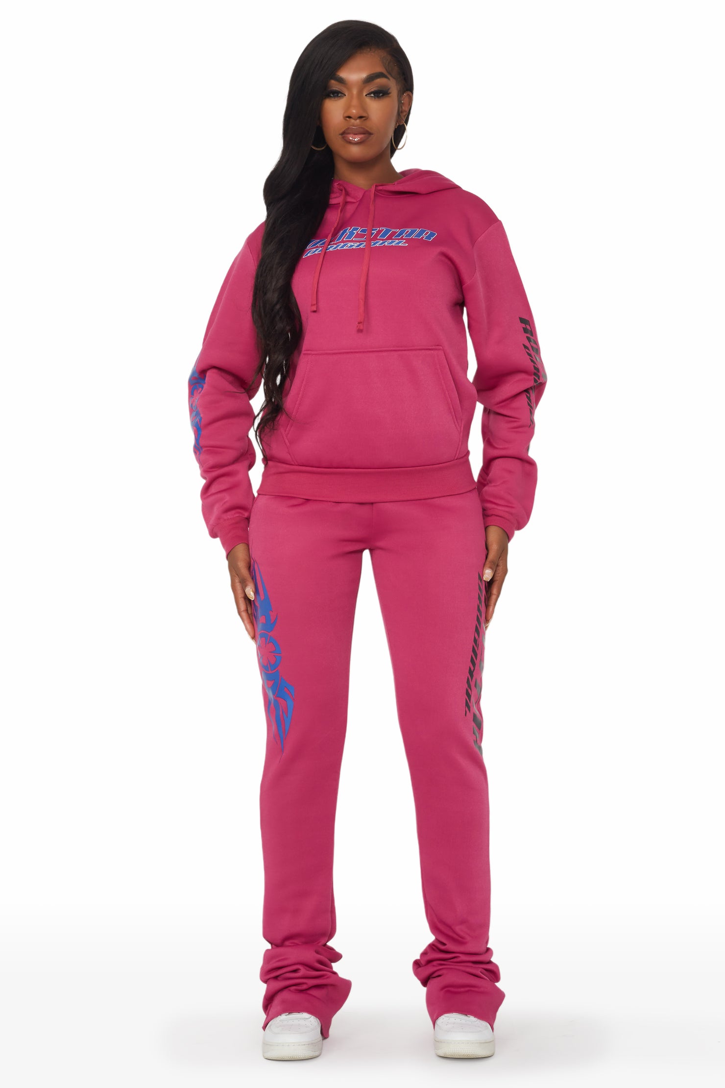 Wavley Fuchsia Super Stacked Trackset