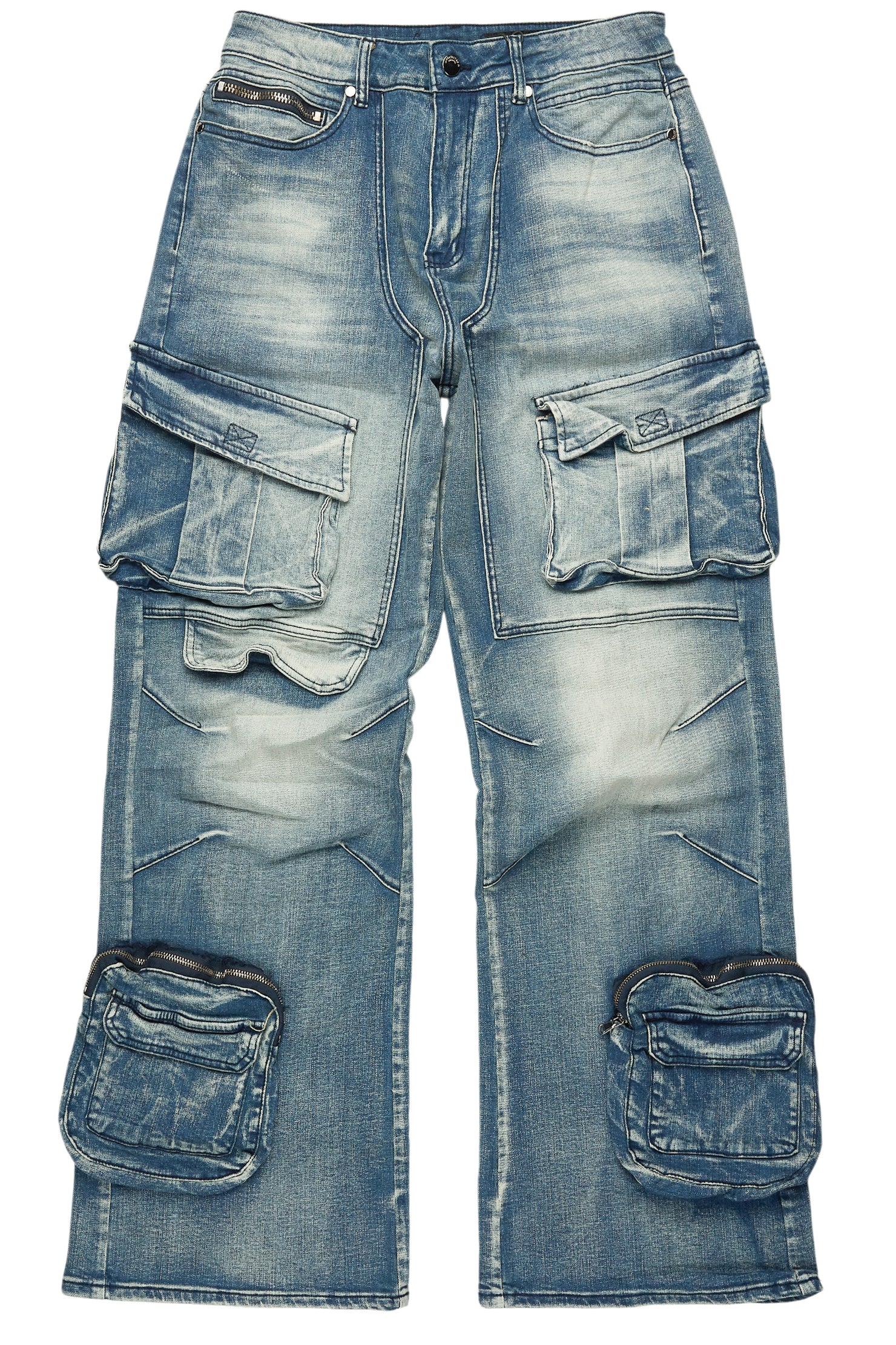 Velo Blue Baggy Fit Jean