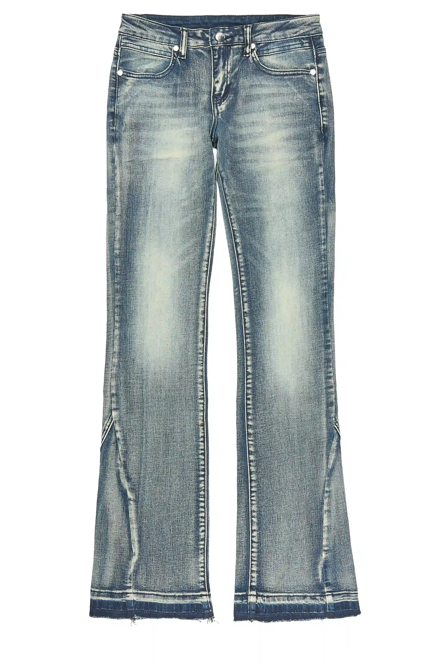 Boys Nexar Blue Stacked Flare Jean