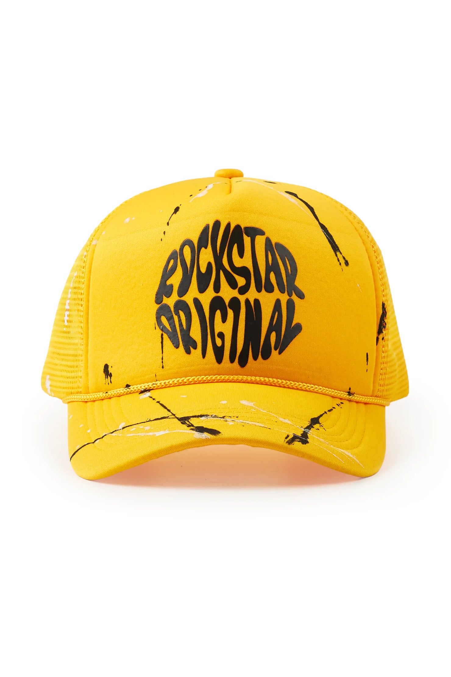 Marks Yellow Graphic Trucker Hat