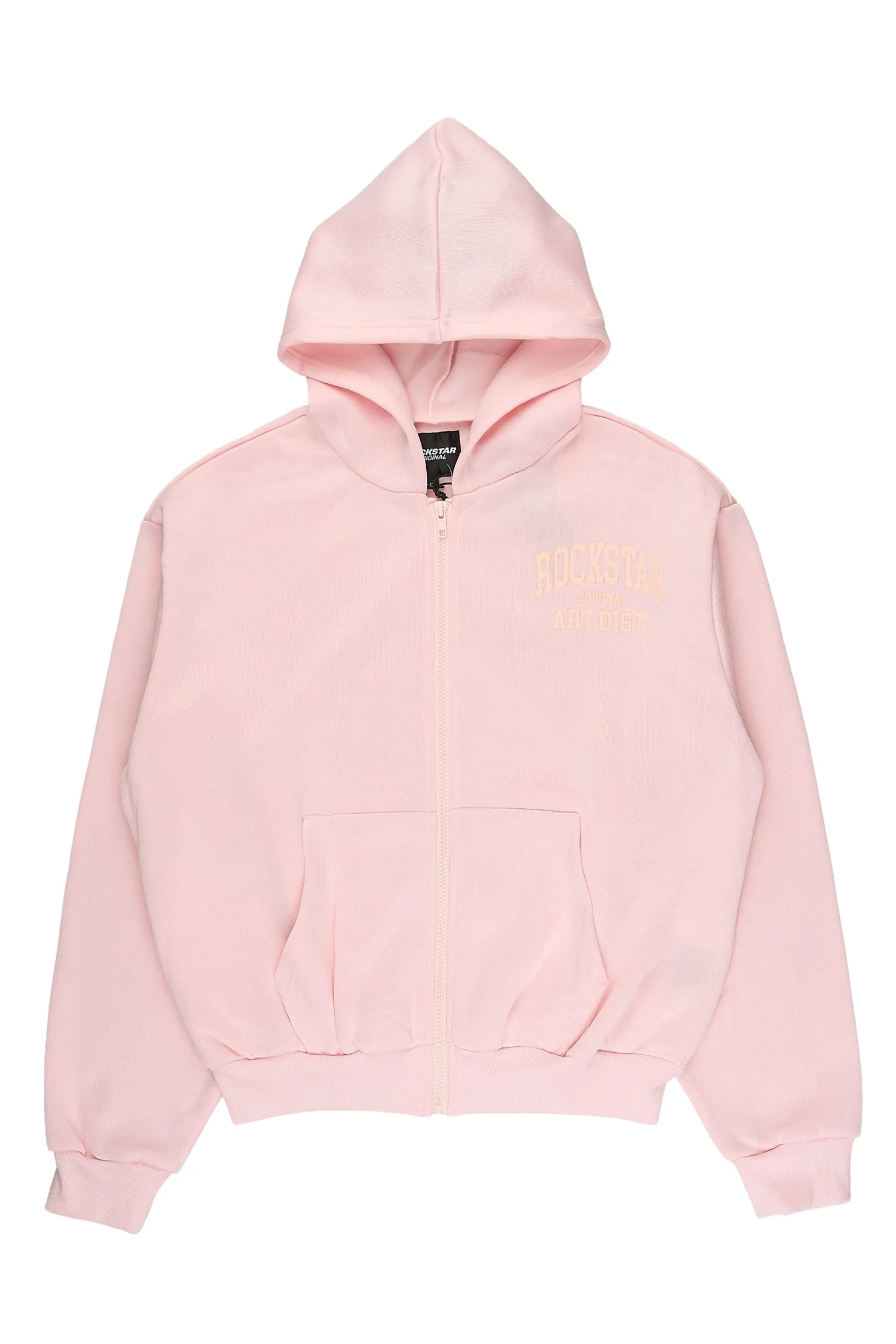 Girls Nellya 2.0 Pink/Pink Zip Up Hoodie