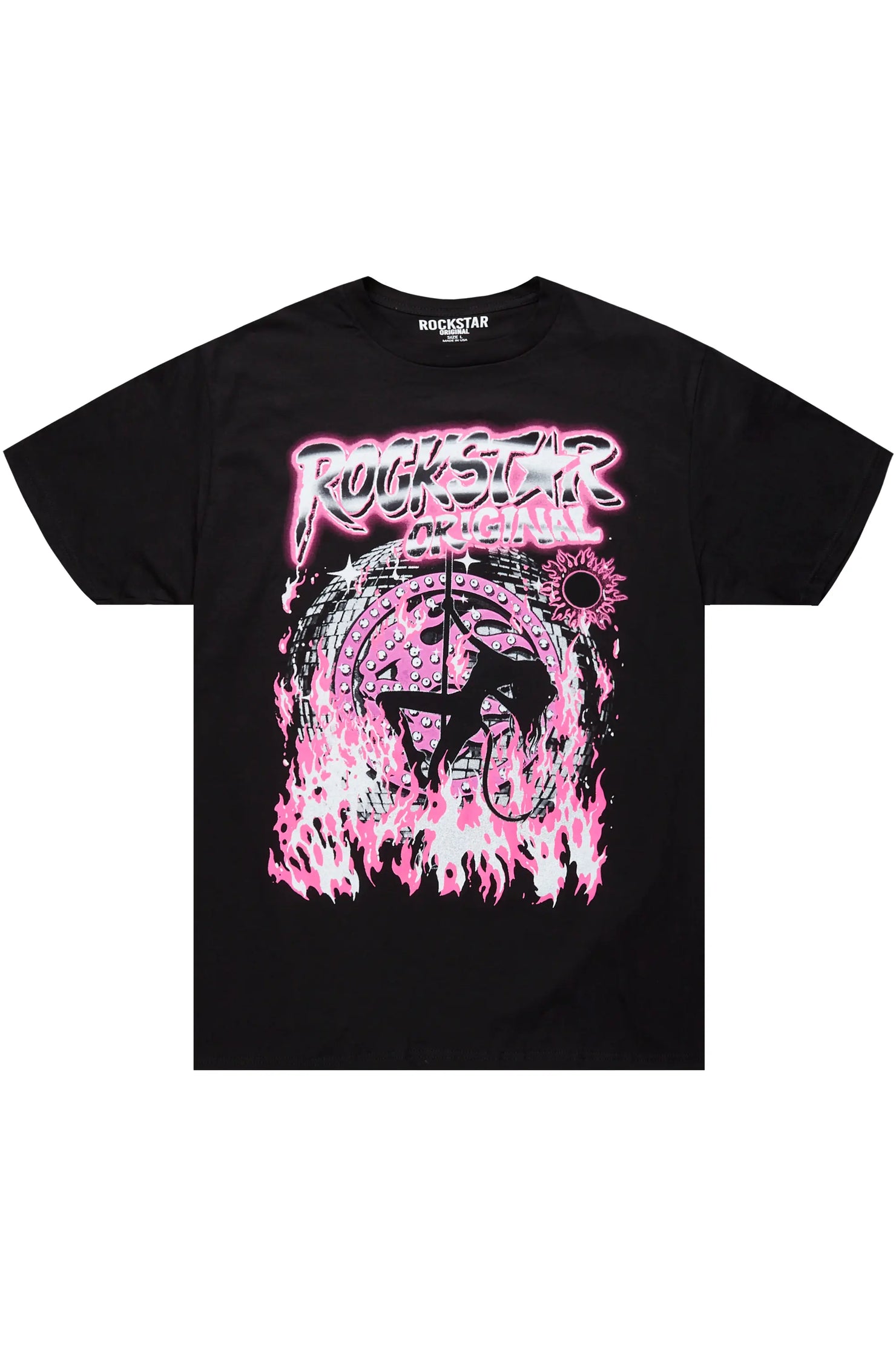 Serenade Black Graphic T-Shirt
