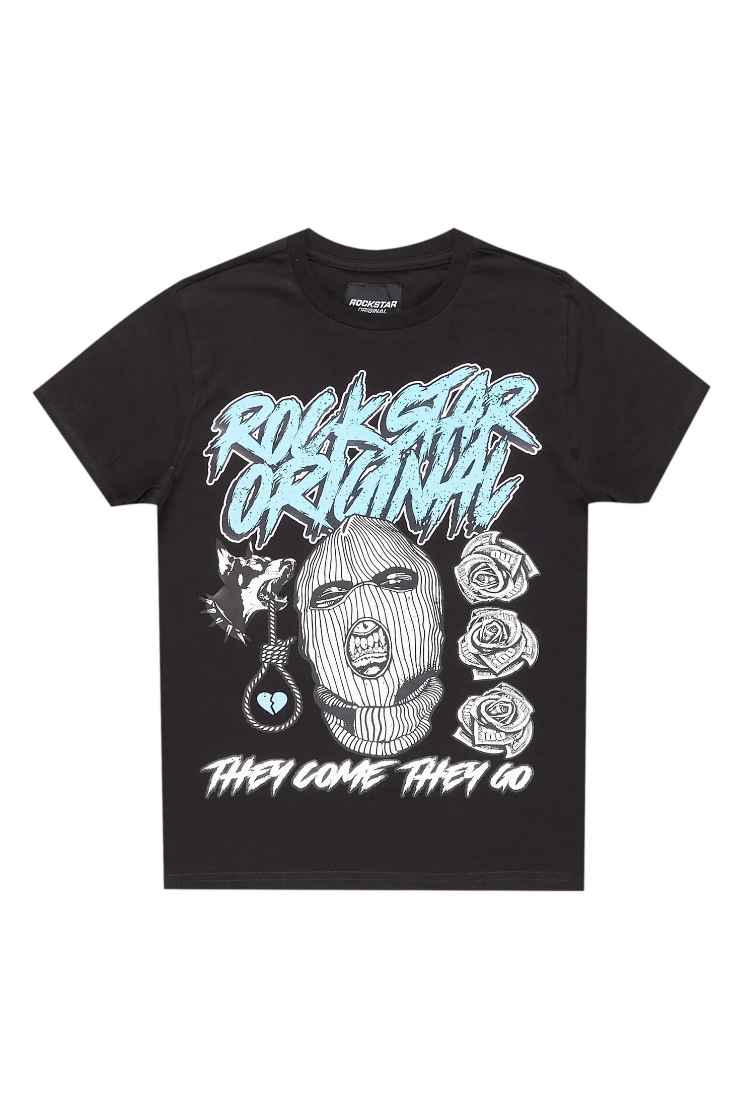 Boys Calisto Black Graphic T-Shirt