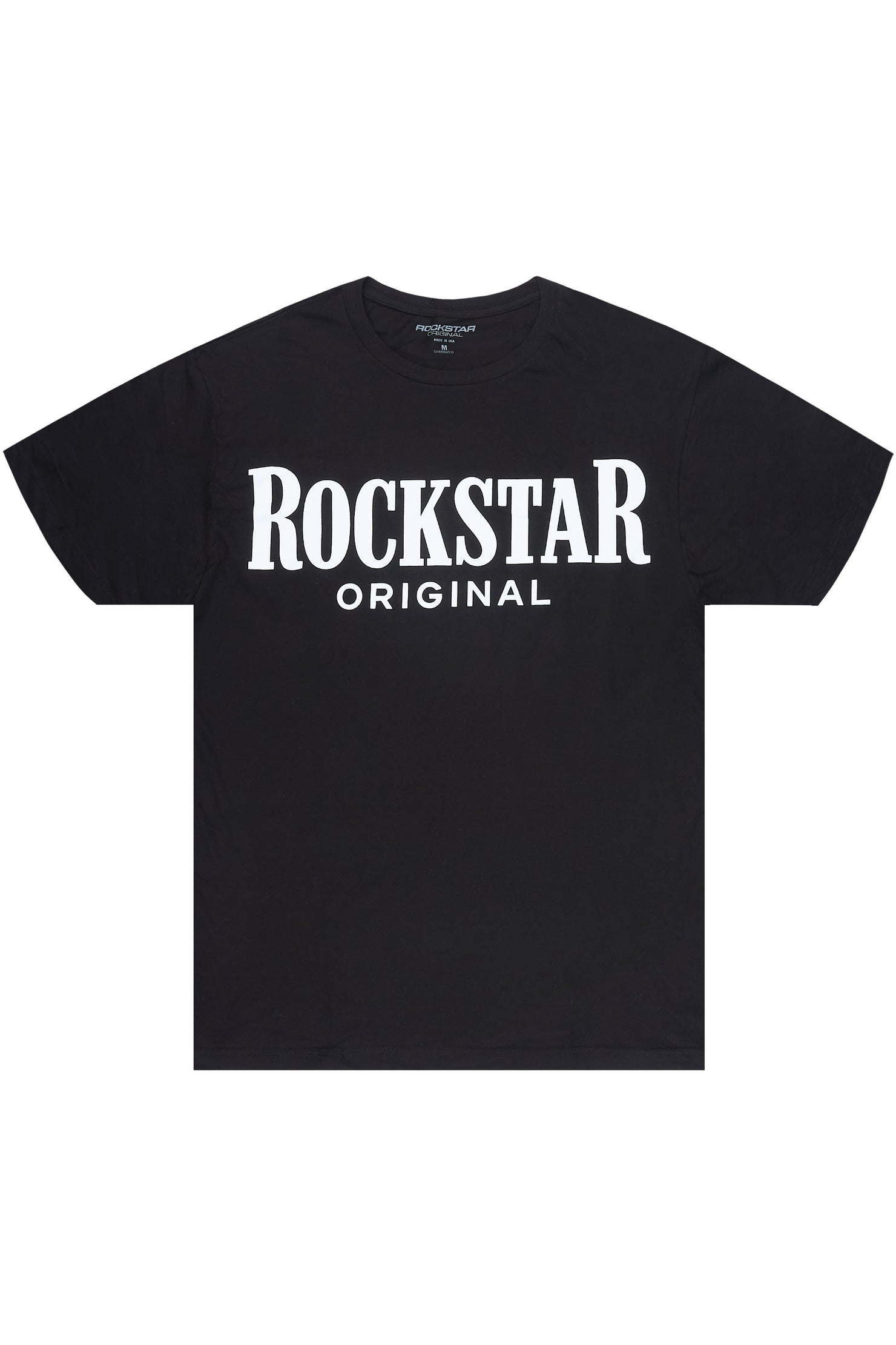 Rio 2.0 Black Oversized Graphic T-Shirt