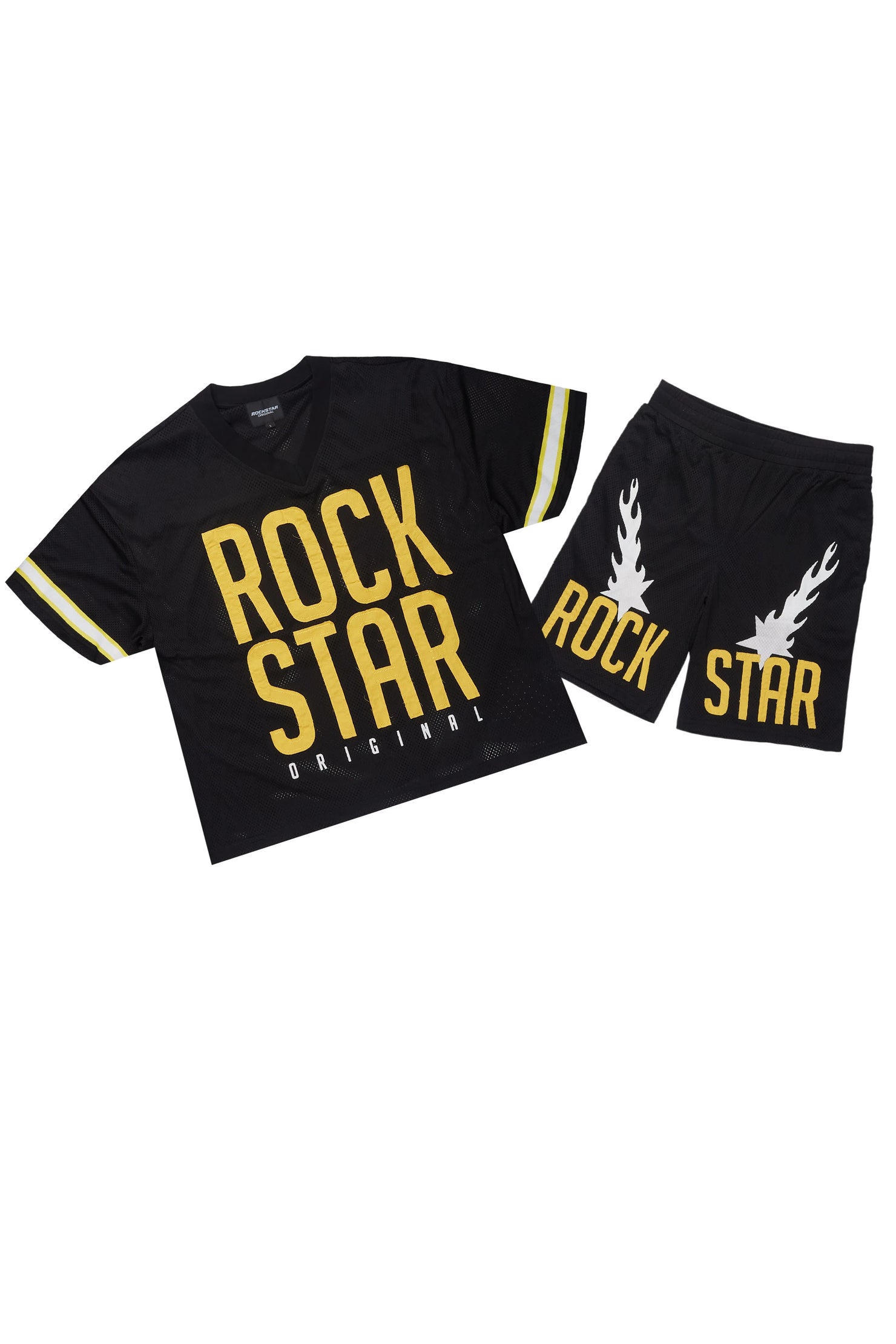 Climi Black T-Shirt/Short Set