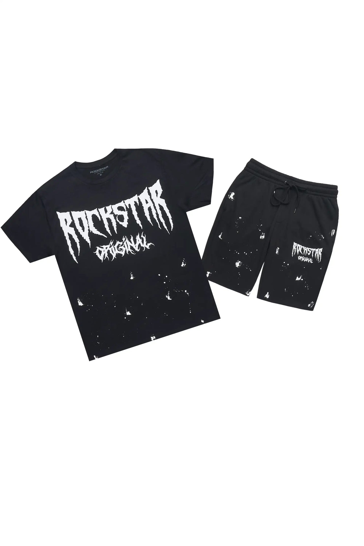 Twinkle Black/White T-Shirt/Short Set