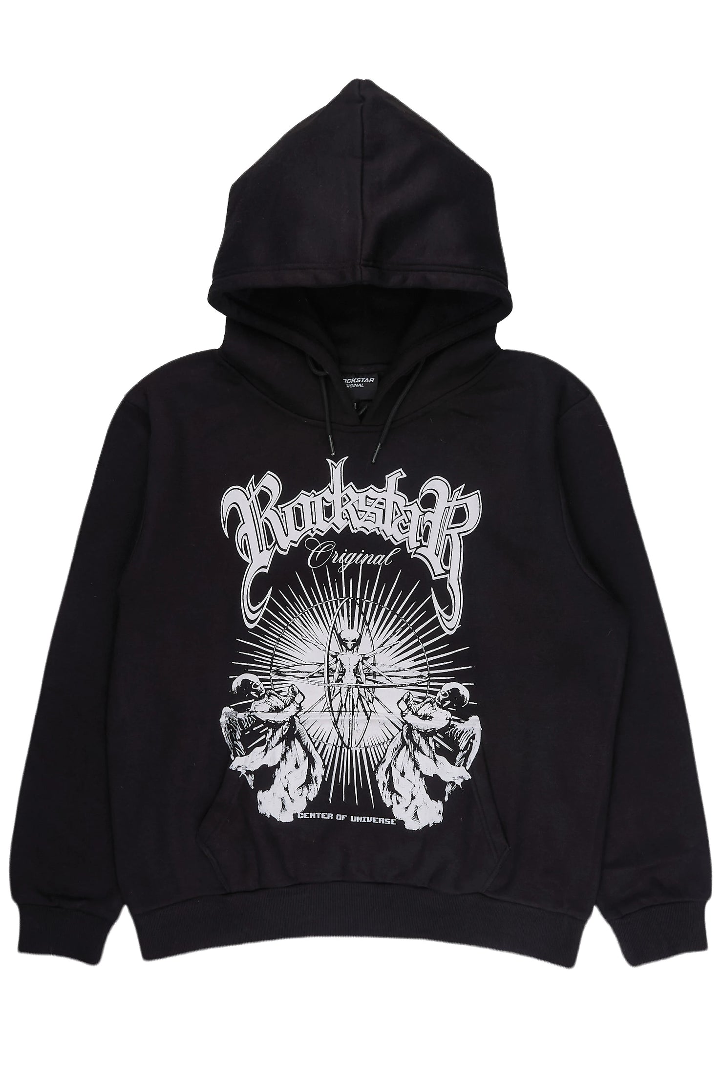 Yarden Black Graphic Hoodie