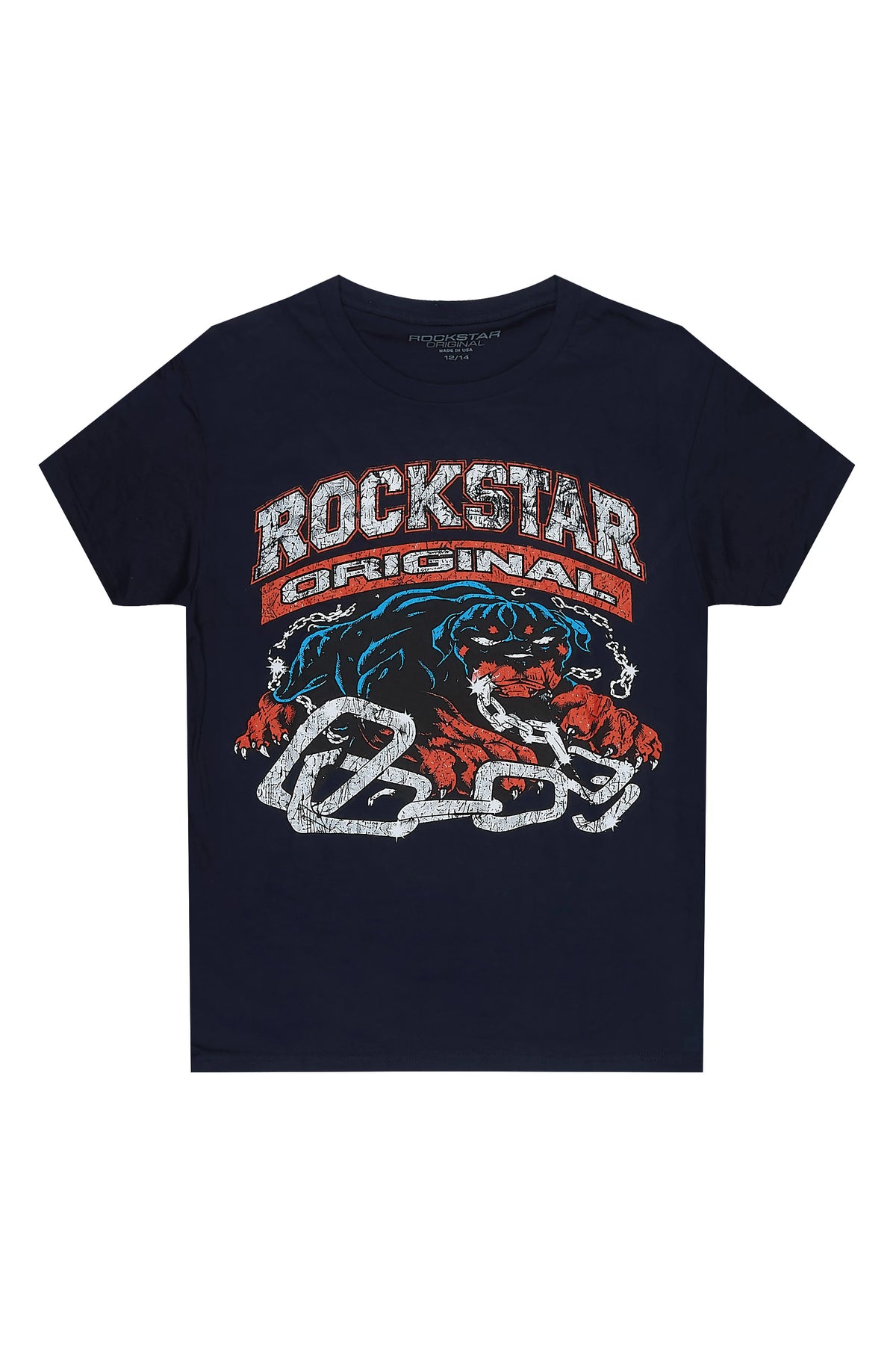 Boys Andretti Navy Graphic T-Shirt