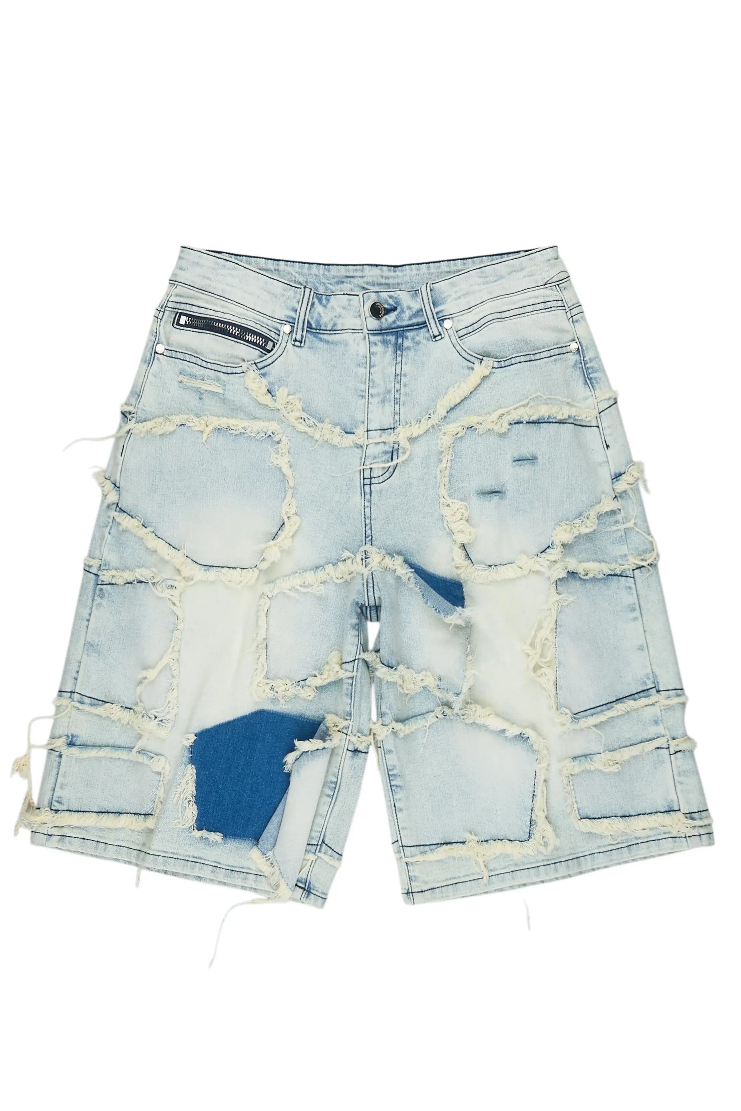 Jacomus Blue Denim Short