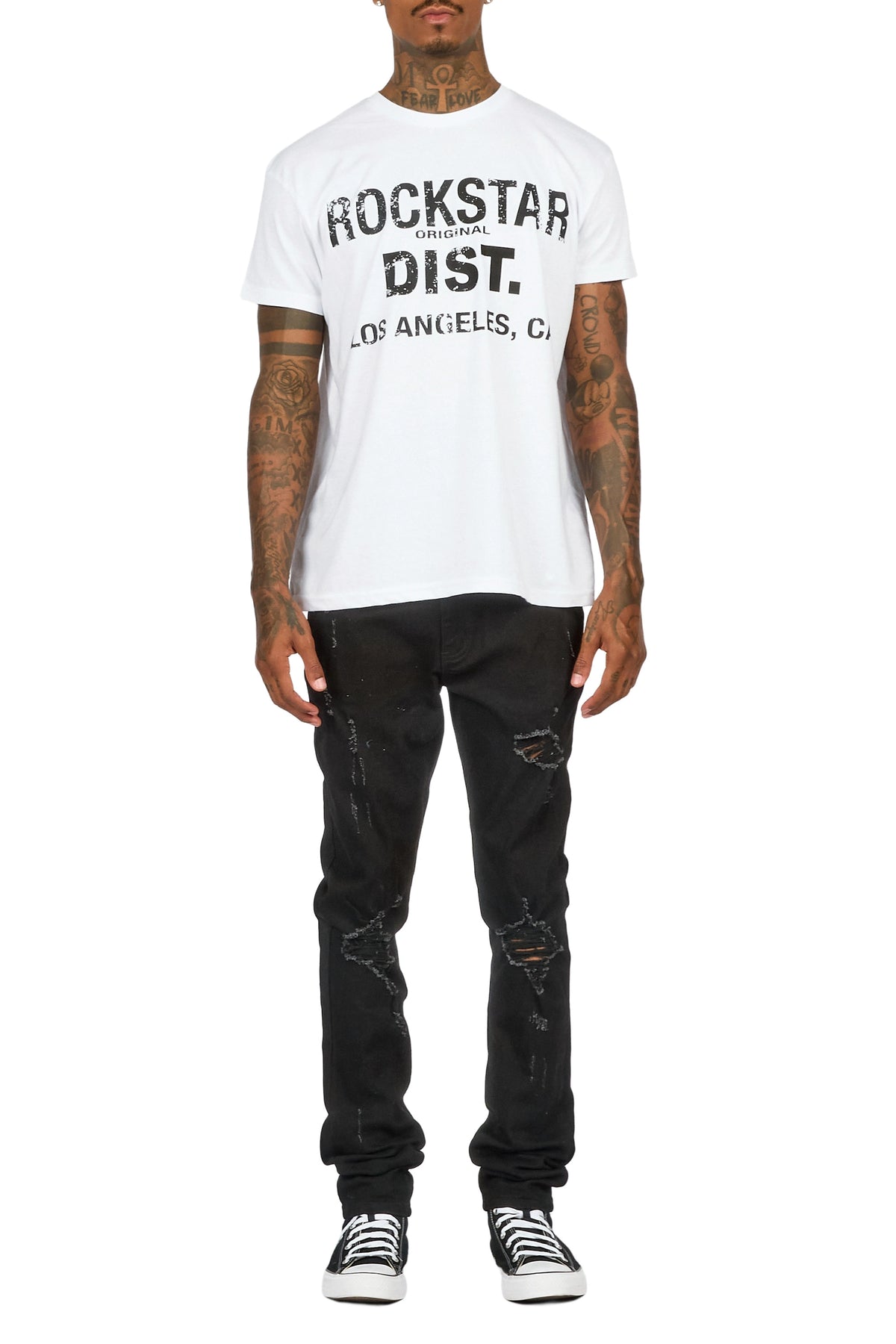 Minton Jet Black Skinny Fit Jean