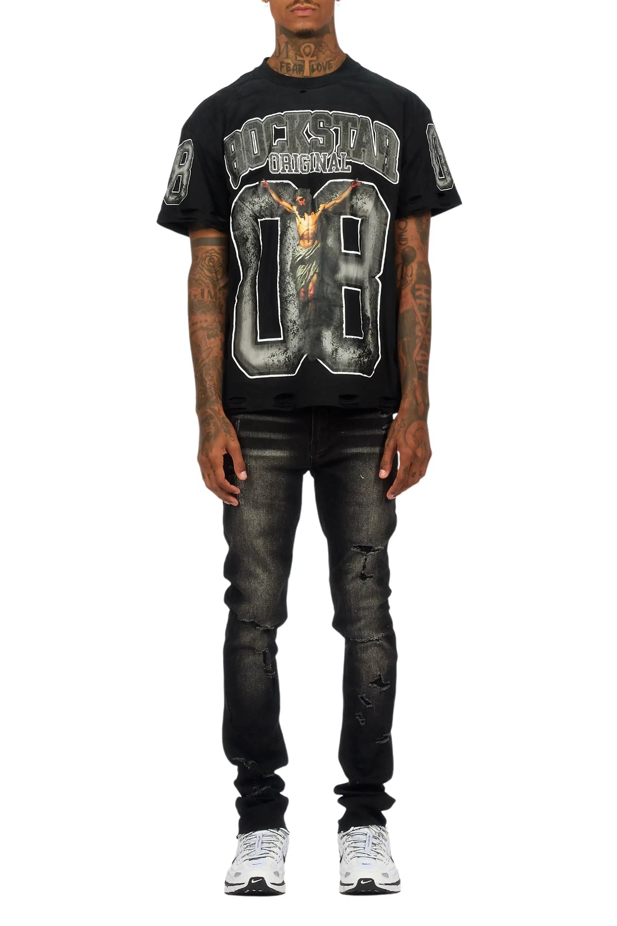 Stellan Black Super Skinny Fit Jean