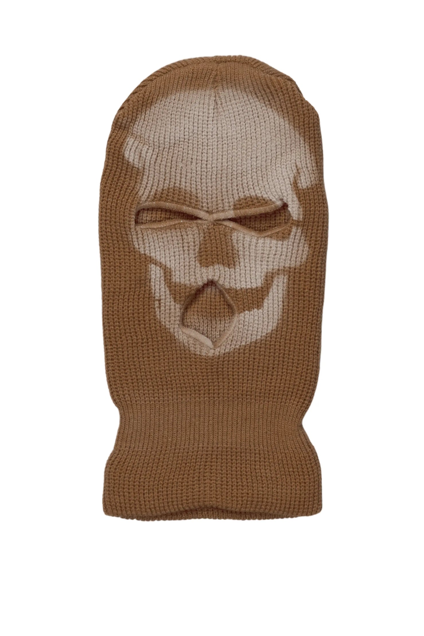 Batu Brown Graphic Ski Mask