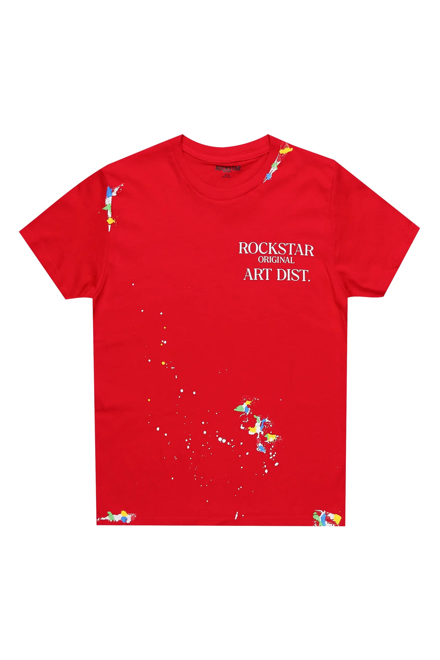 Boys Palmer Red Graphic T-Shirt
