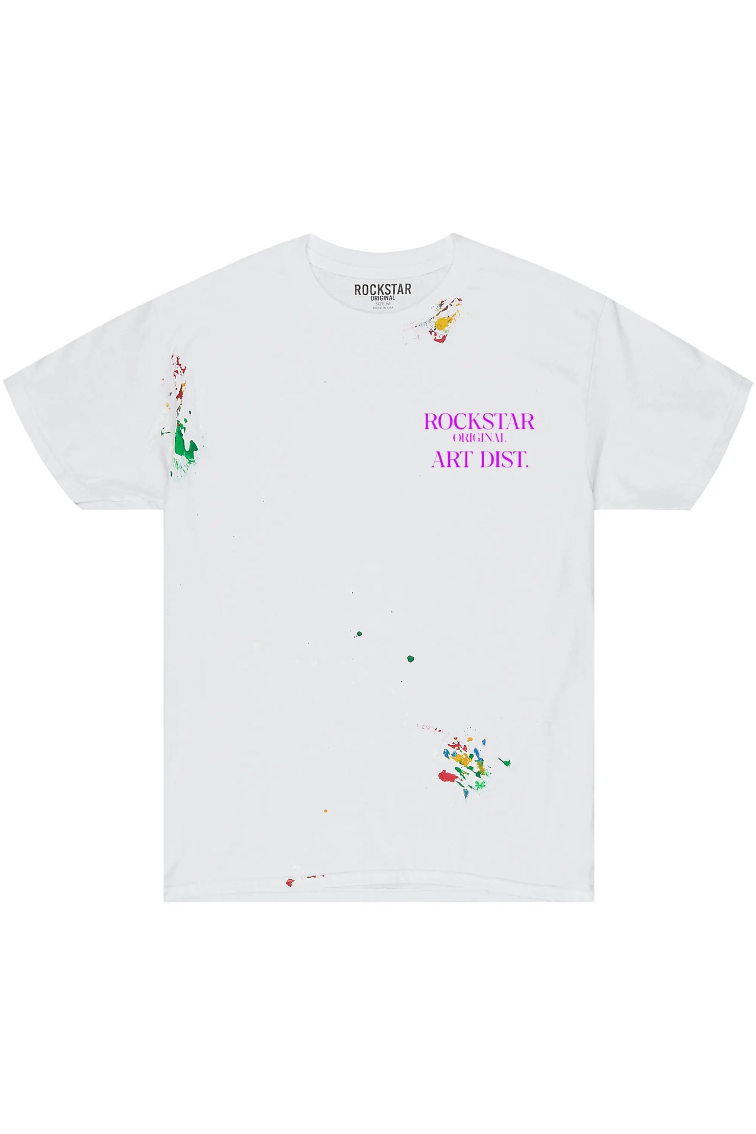 Can't Be Tamed White/Pink Oversized Tee