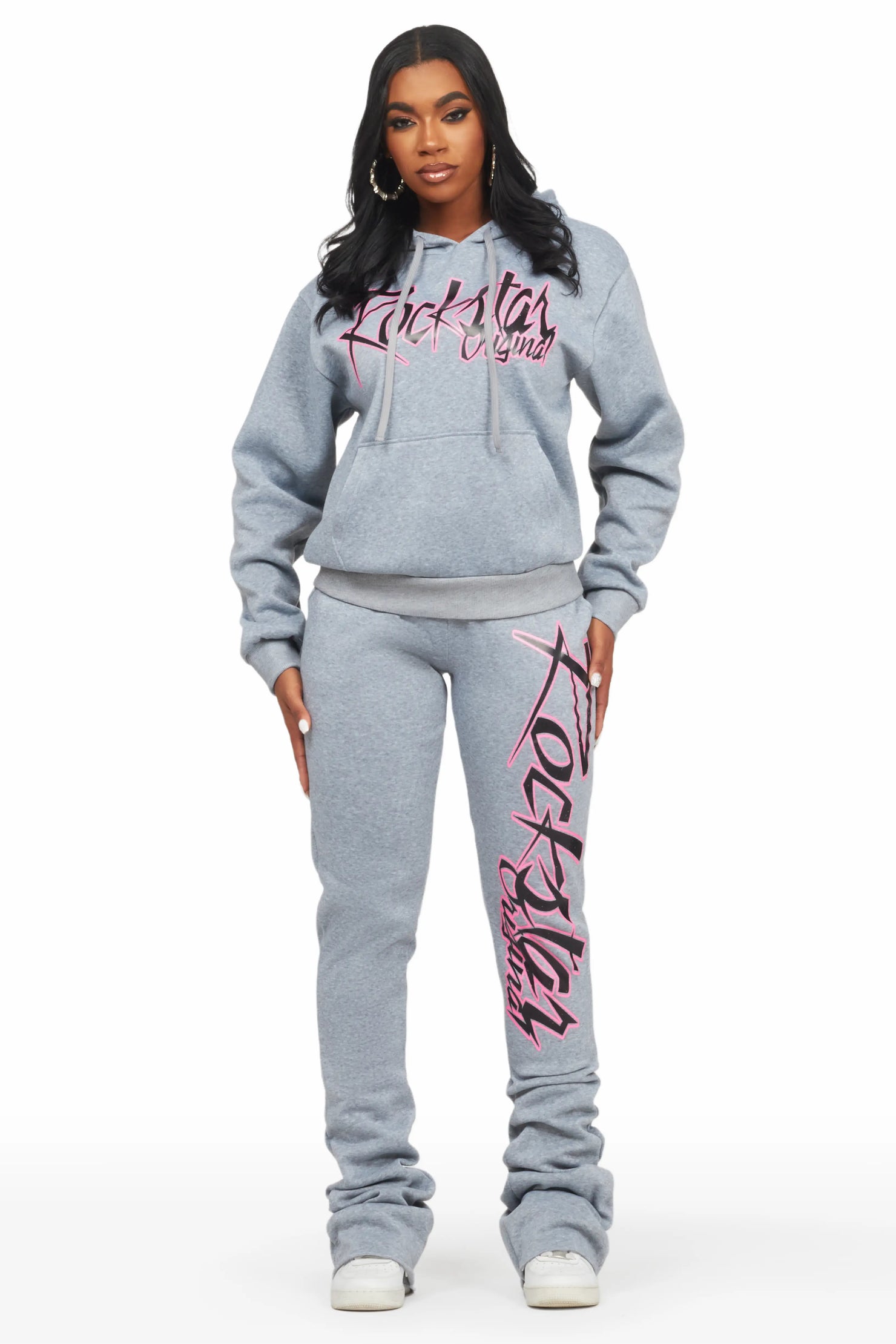 Nicola Heather Grey Super Stacked Trackset