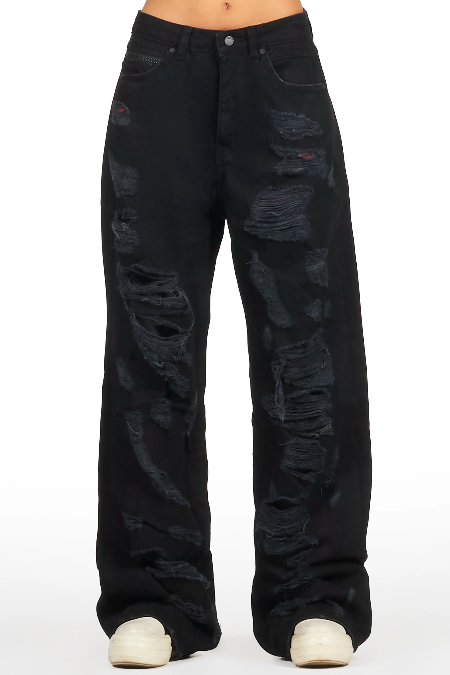 Tamyra Black Baggy Jean