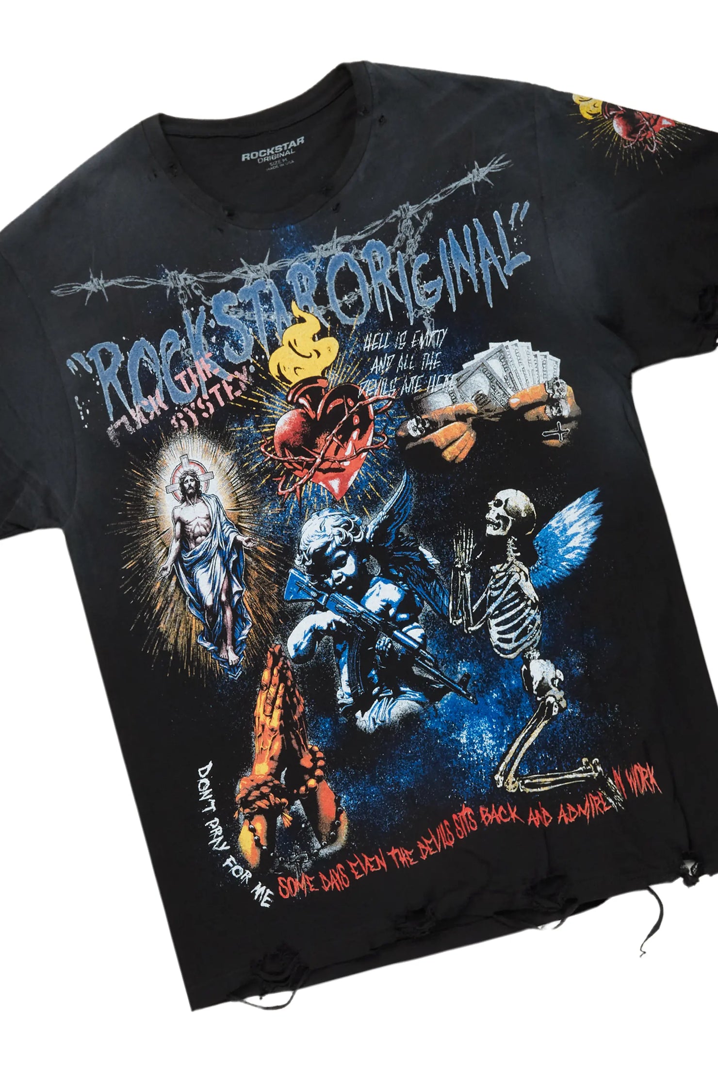 Innis Black T-Shirt & Lenz Baggy Jean Bundle