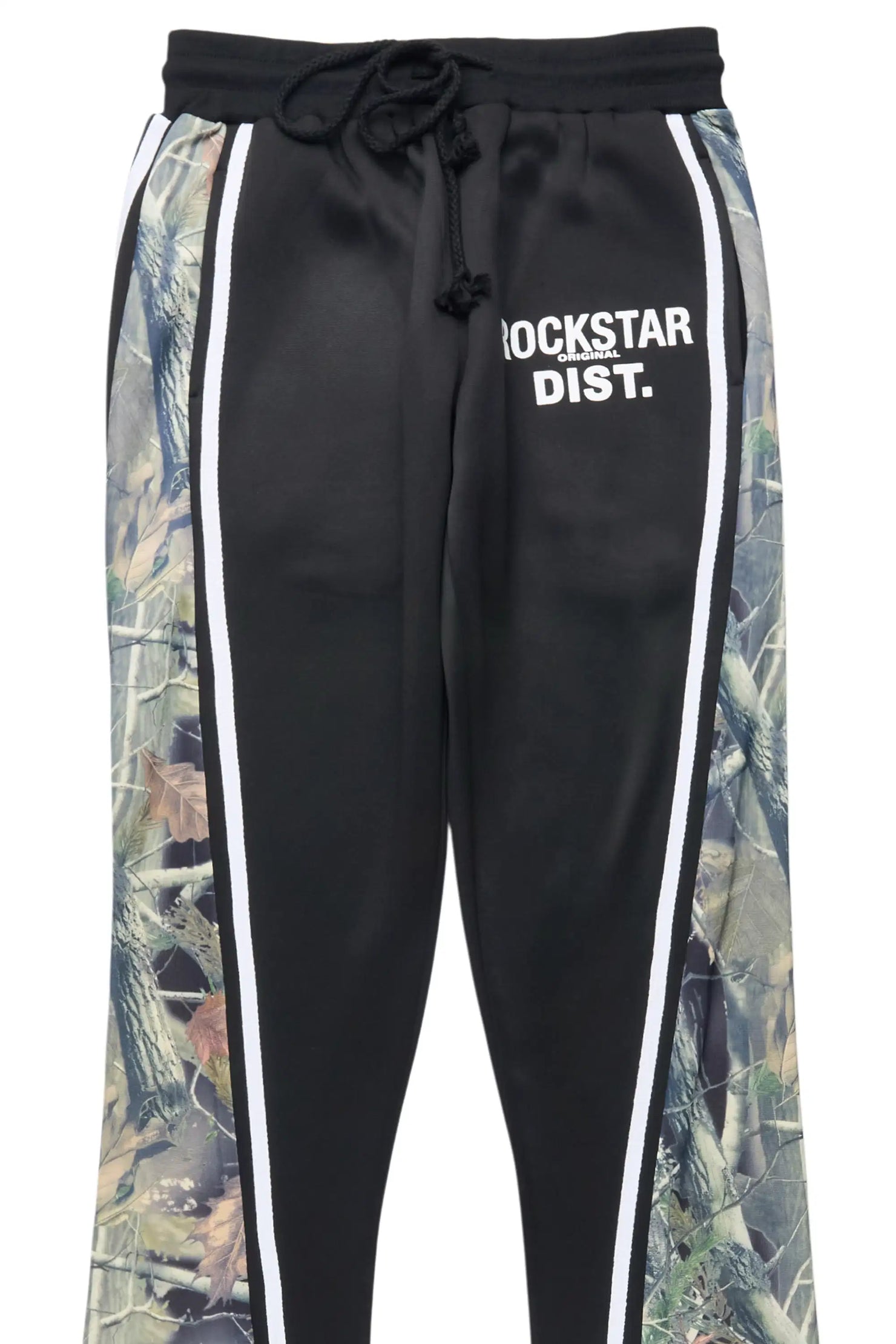 Soana Black Stacked Track Pant